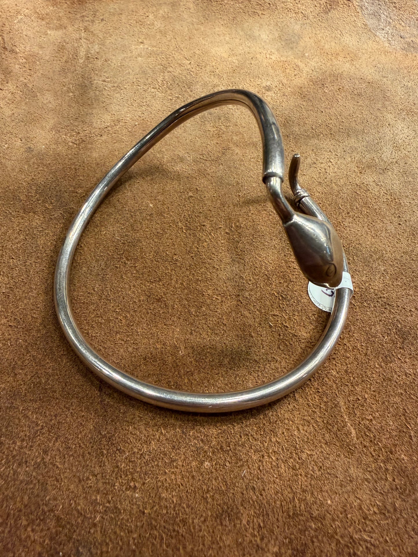 Sterling Silver Snake Bangle Bracelet