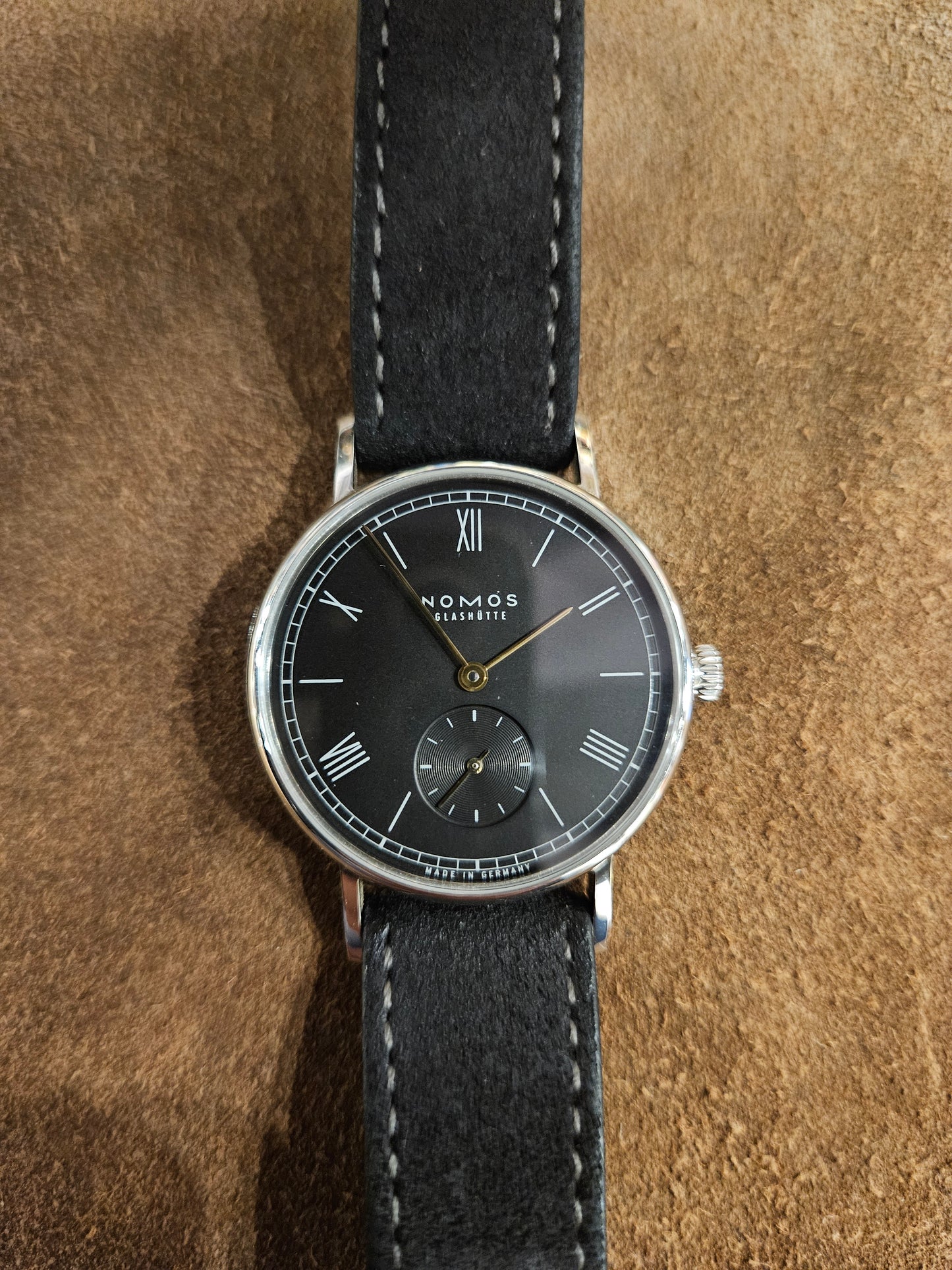 Nomos Glashutte Ludwig 8807 watch in stainless steel