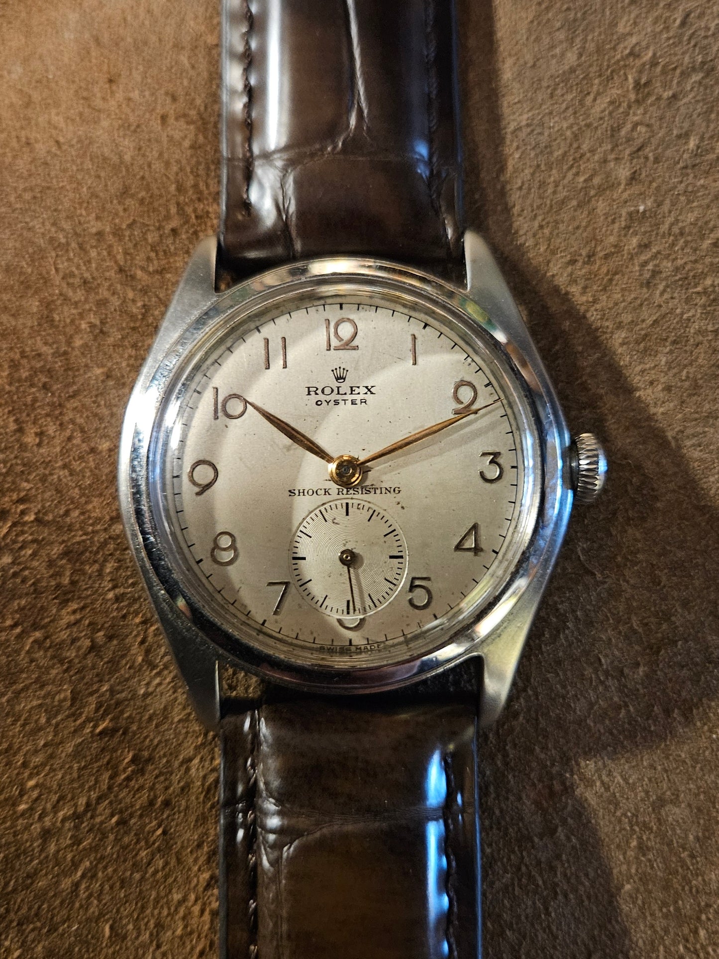 Rolex 4499 stainless steel watch from 1958