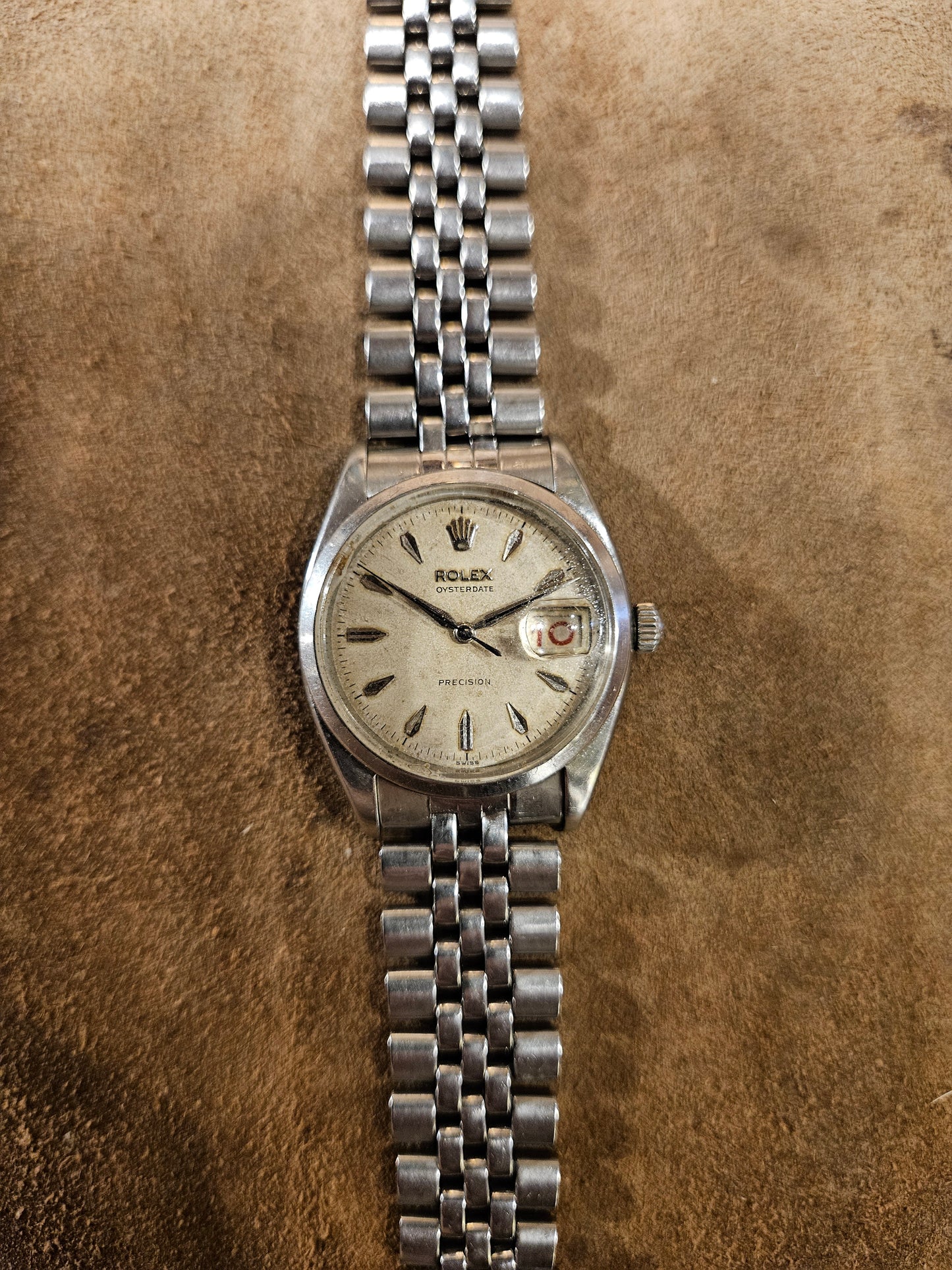 Rolex 6497 Date Precision watch from 1957