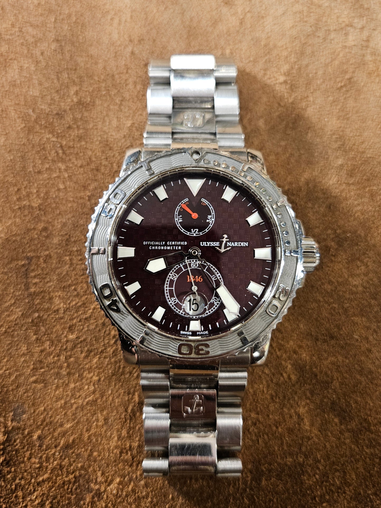 Ulysse Nardin 263 33 7/95 Maxi Marine Diver watch from 2009