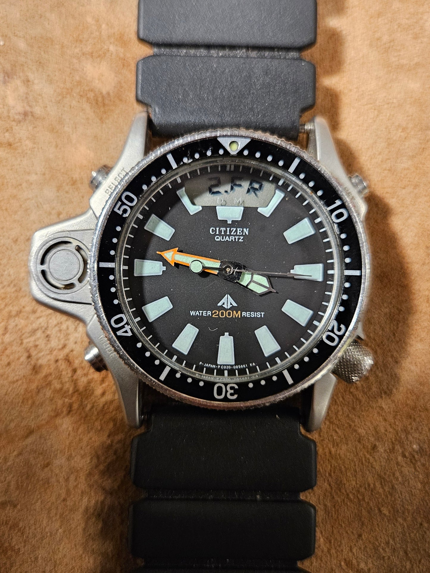 Citizien Promaster Aqualand UP 2000 OSE divers watch from 1985