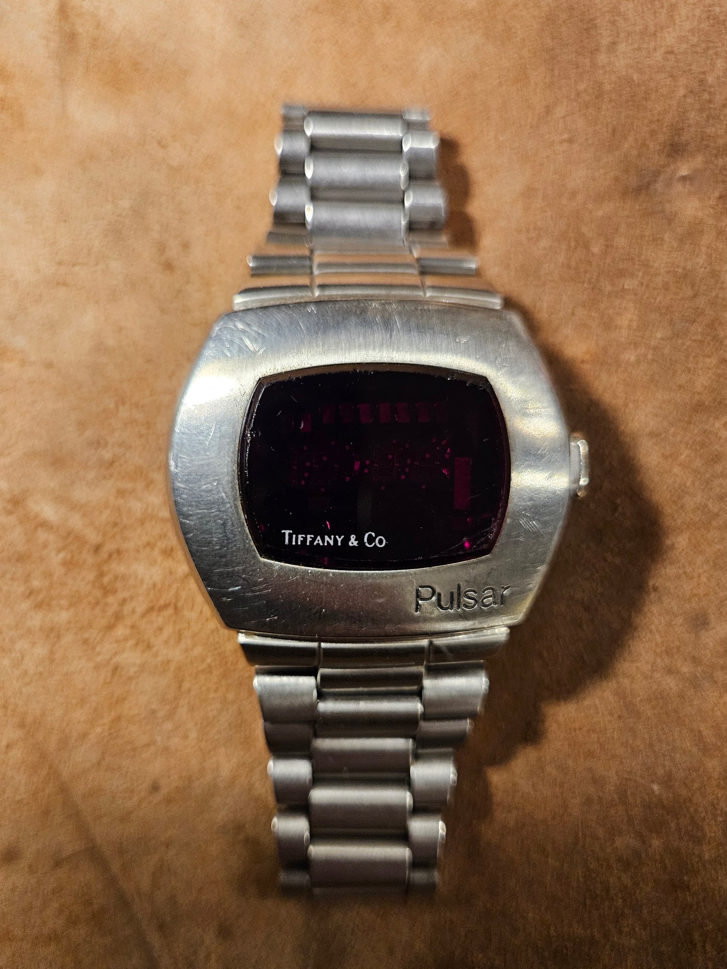 Pulsar P2 LED for Tiffany and Company watch from the 1970s