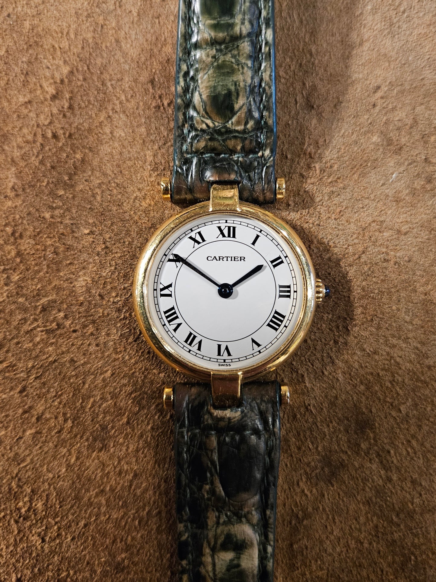 Cartier Vendome 18kt watch from the 1990s