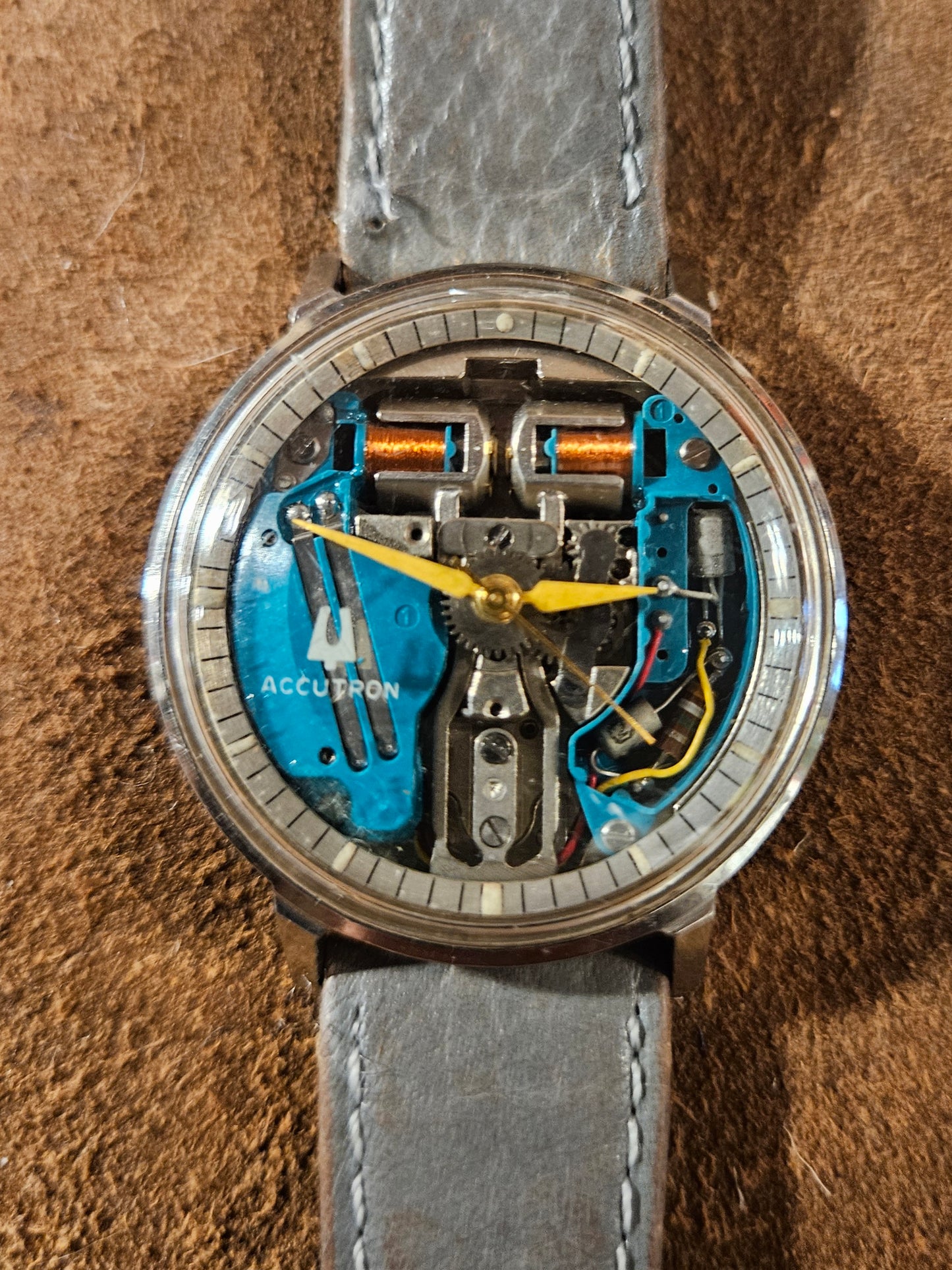 Bulova Accutron Spaceview watch from the 1970s