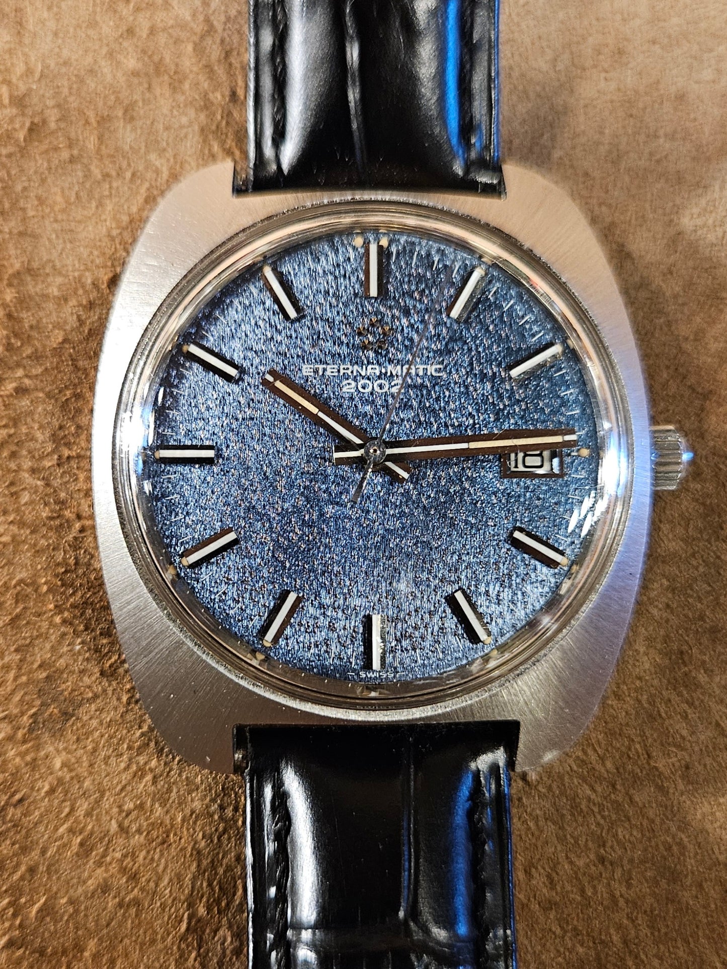 Eterna matic 2002 watch from the 1970s