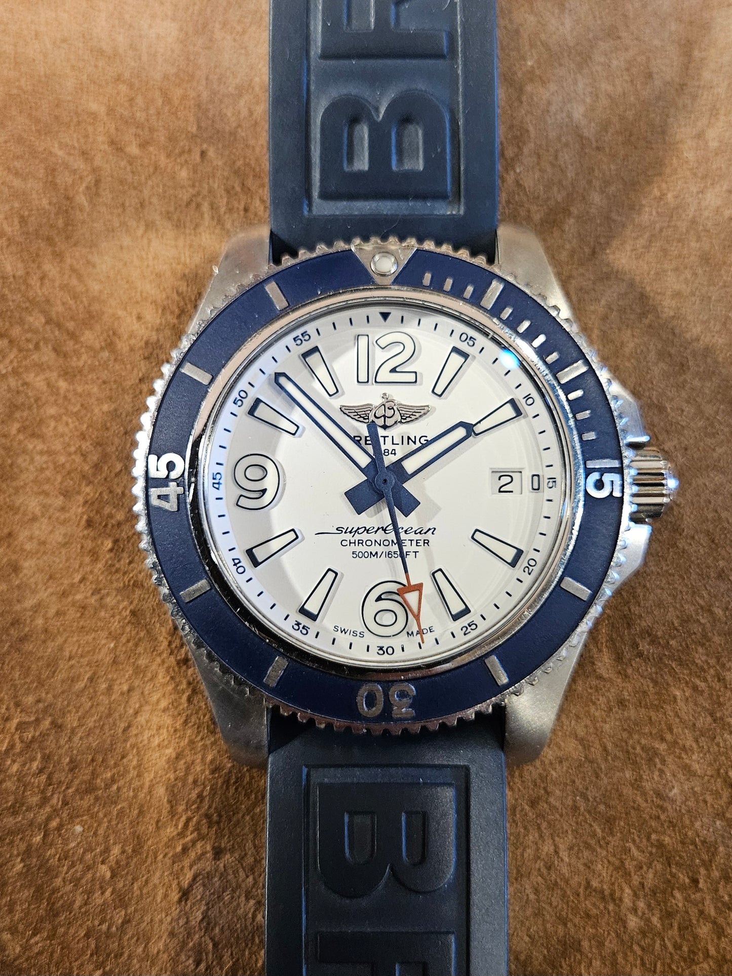 Breitling Super Ocean A17366 stainless steel watch