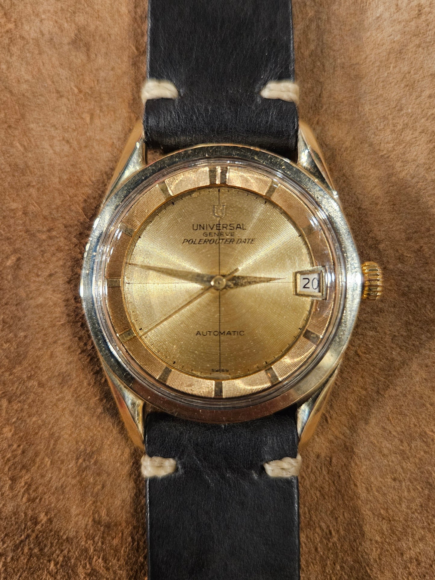 Universal Geneve Polerotor Date from the 1950s