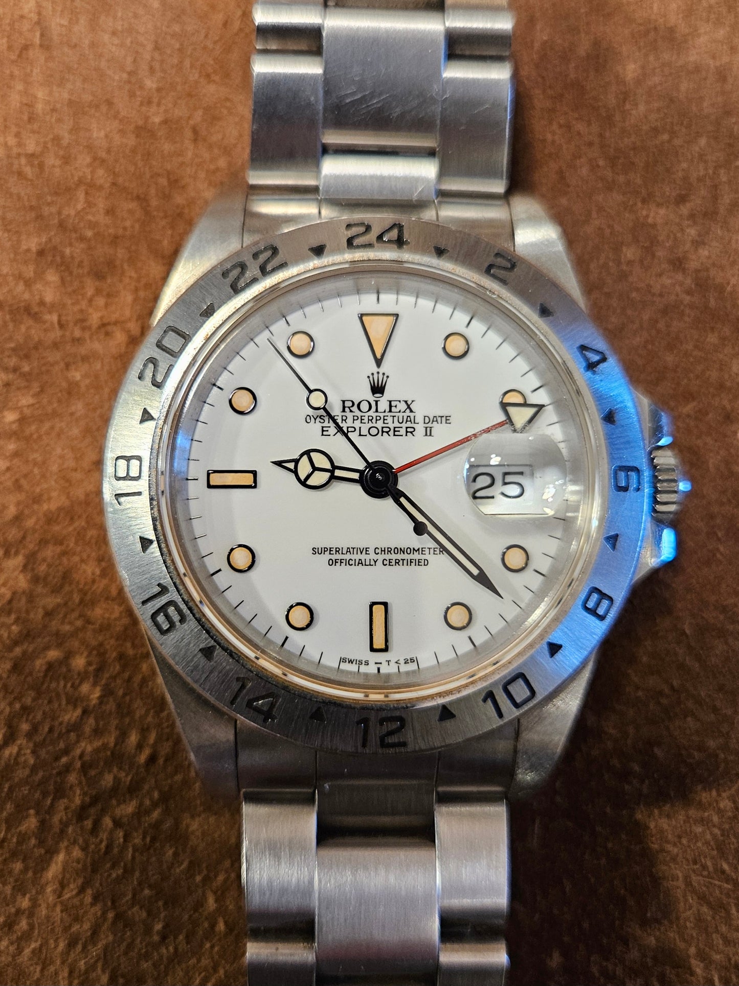 Rolex Explorer II 16570 Polar watch from 1989