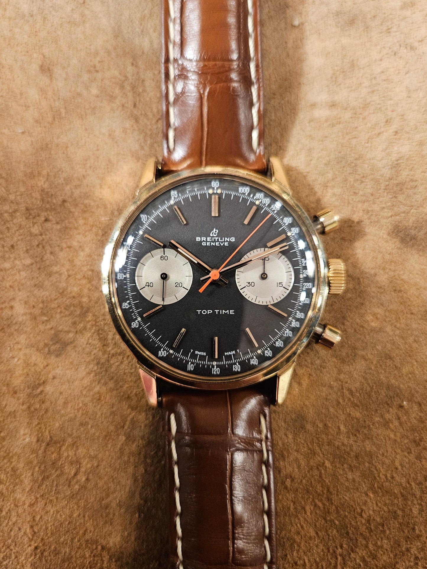 Breitling Top Time 2000-33 Chronograph watch from the 1960s