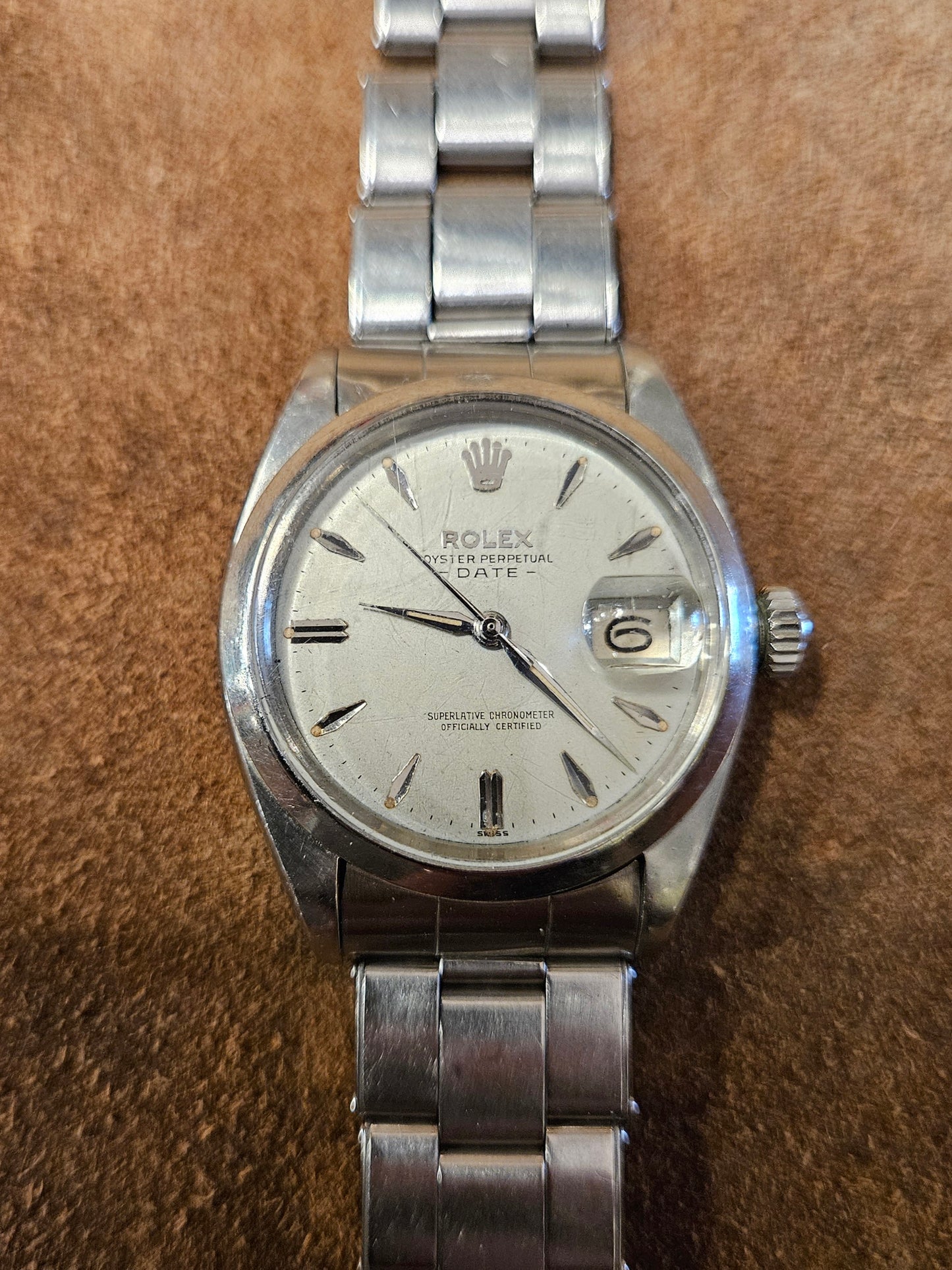 Rolex 1500 date watch from 1961