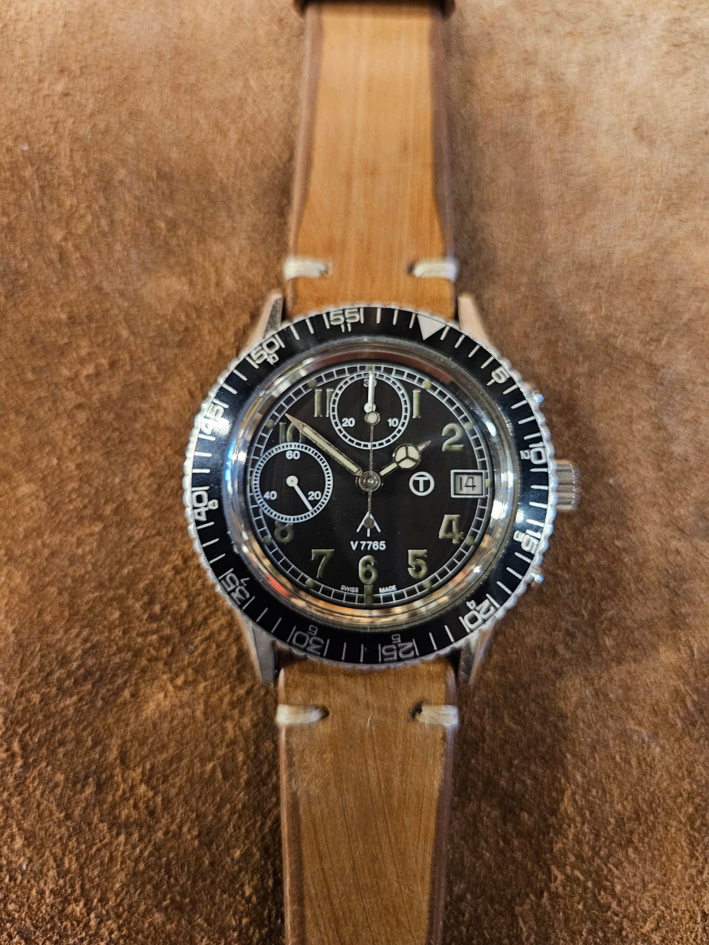 Ollech & Wajs Montre Chronograph watch from 1997
