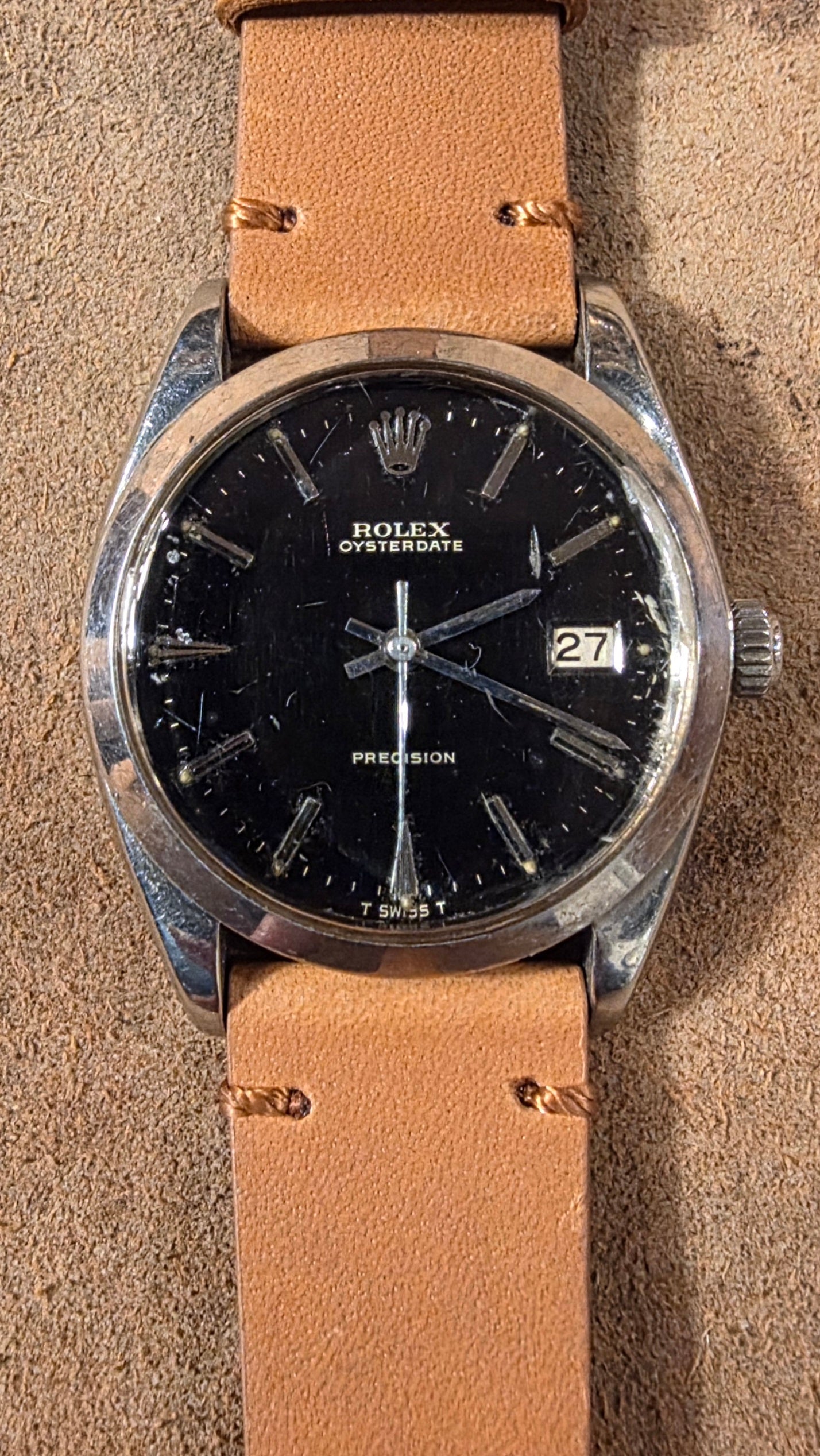 Rolex Date Precision 6694 watch from 1967