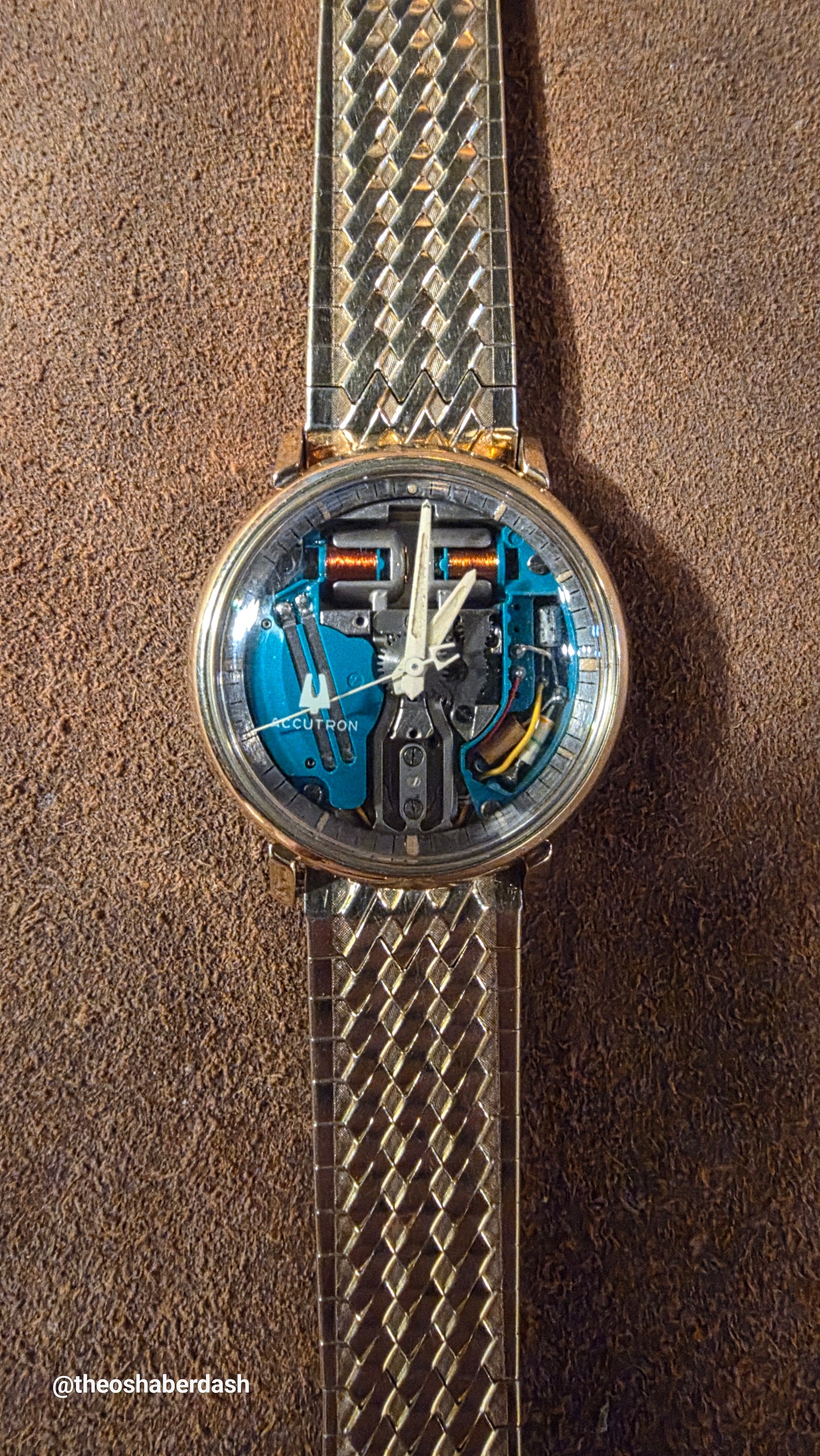 Bulova Accutron Spaceview 214 watch from the 1960s