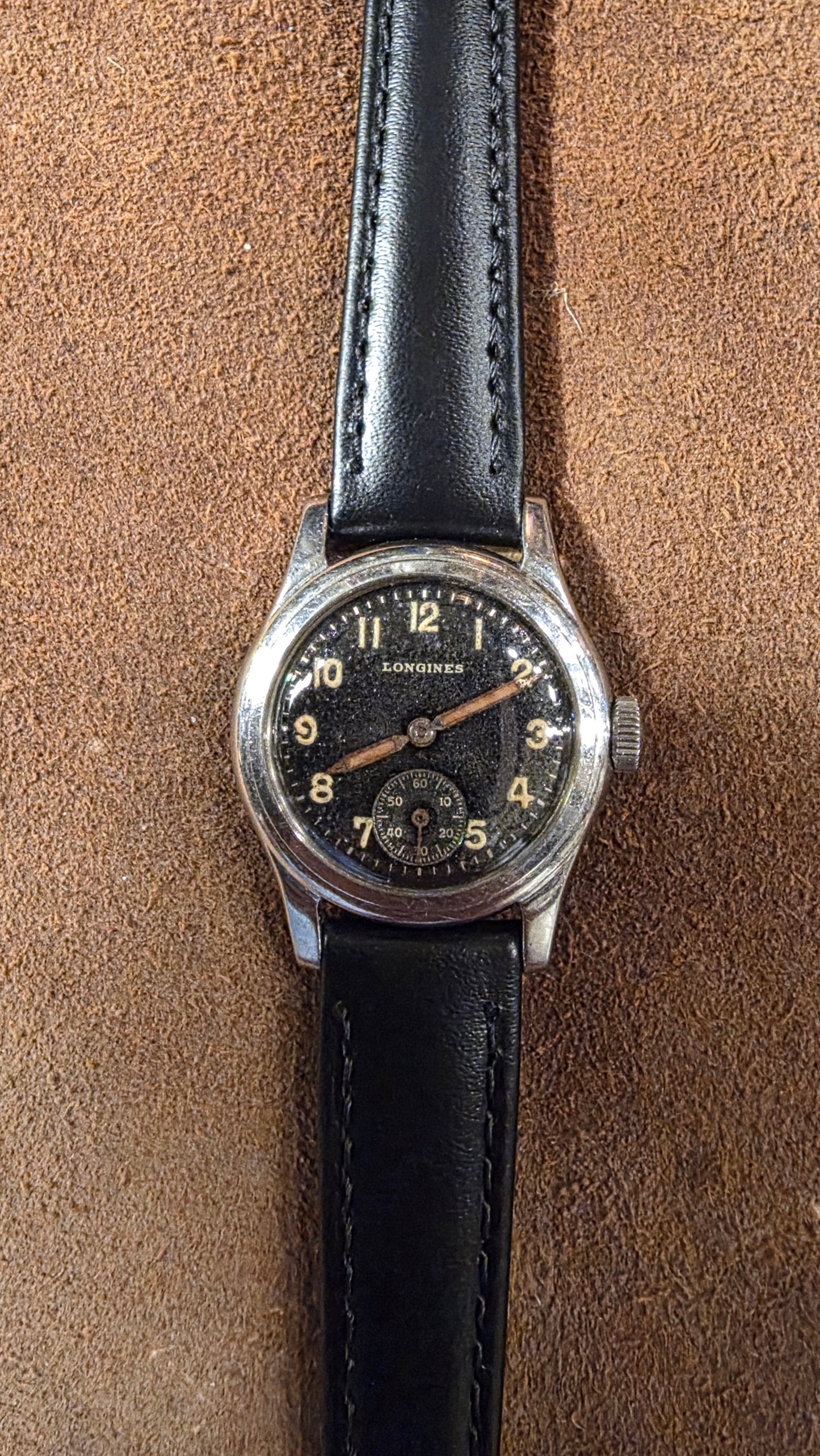 Longines Sei Tacche watch from the 1940s