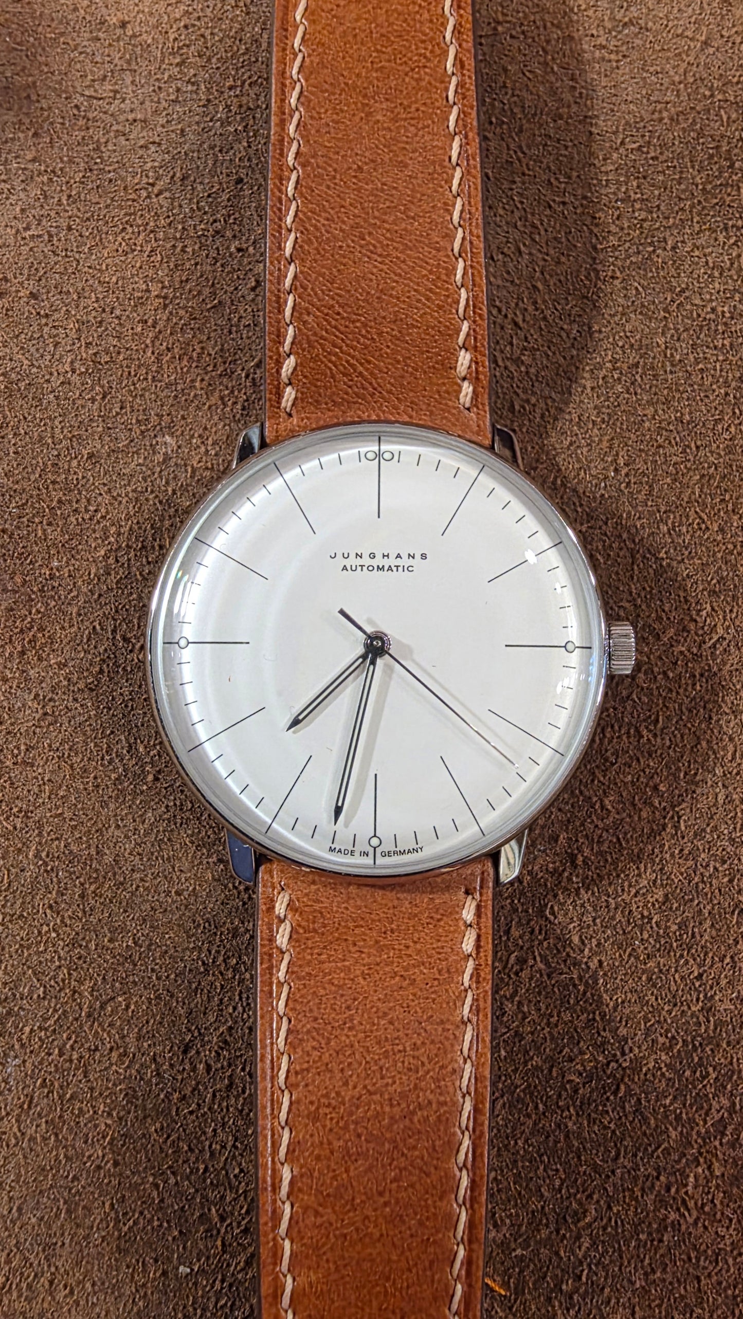 Junghans Max Bill watch from 2000s.