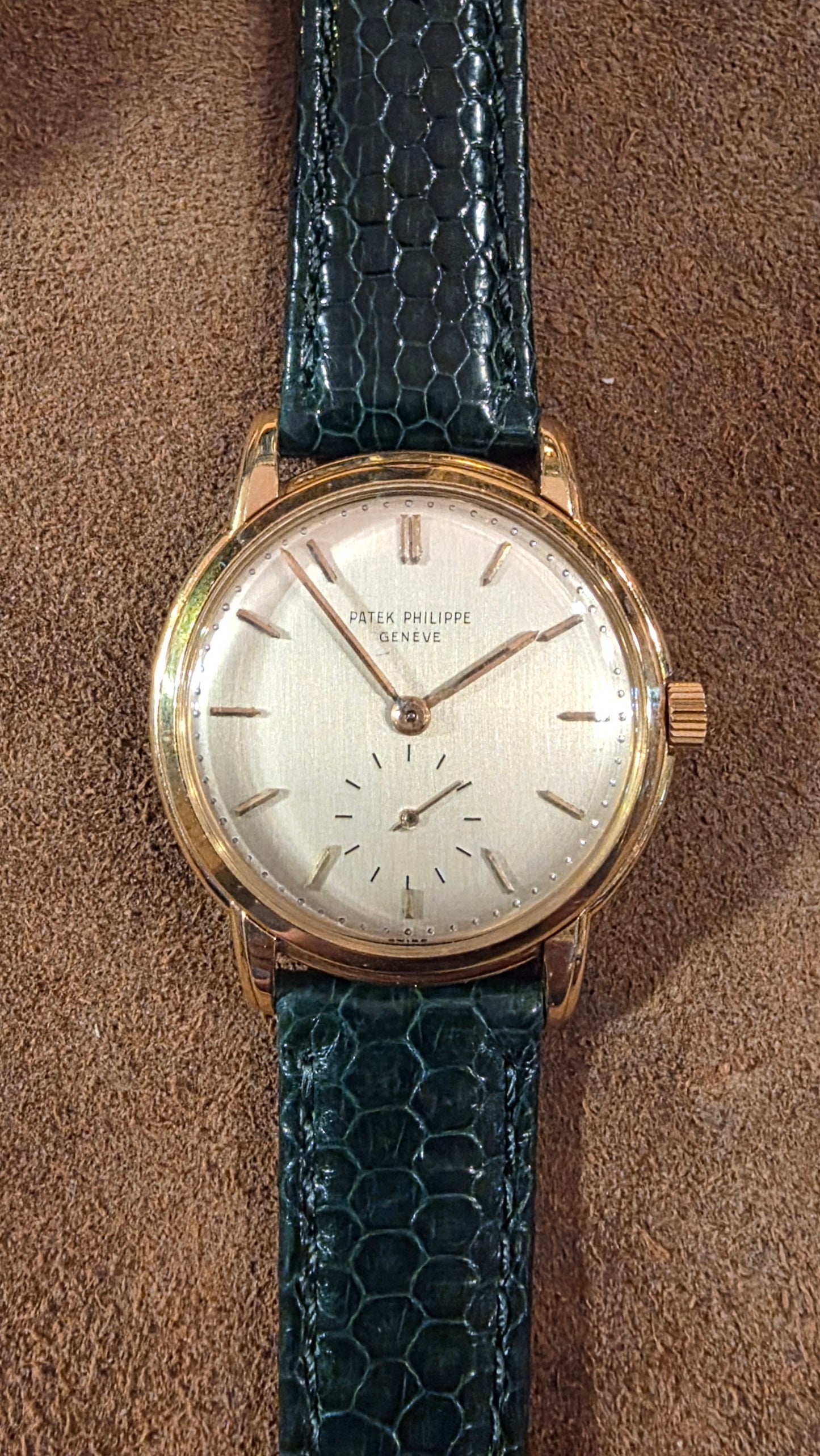 Patek Philippe 2484 watch from the 1960s