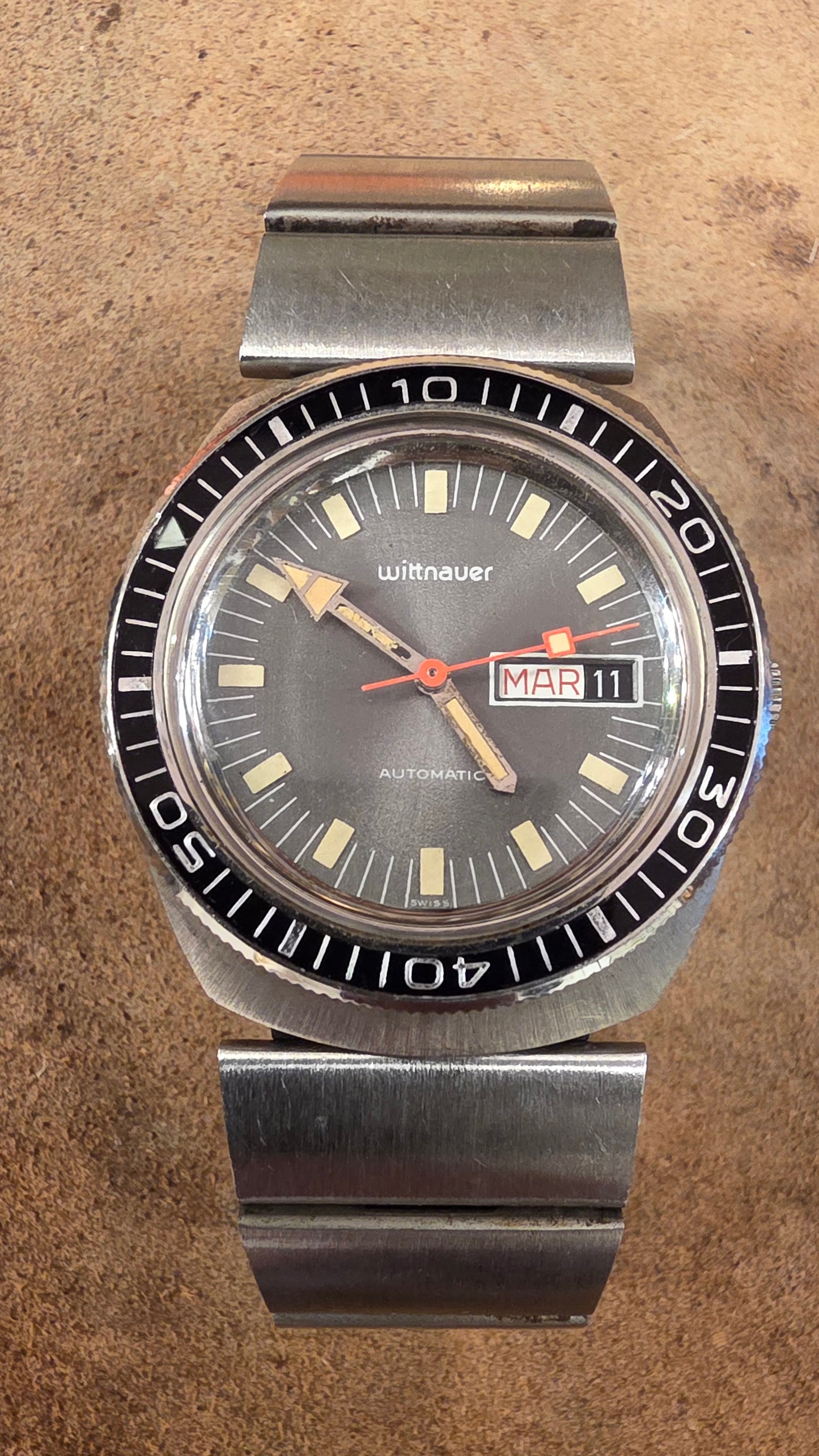 Wittnauer Divers watch from the 1960s