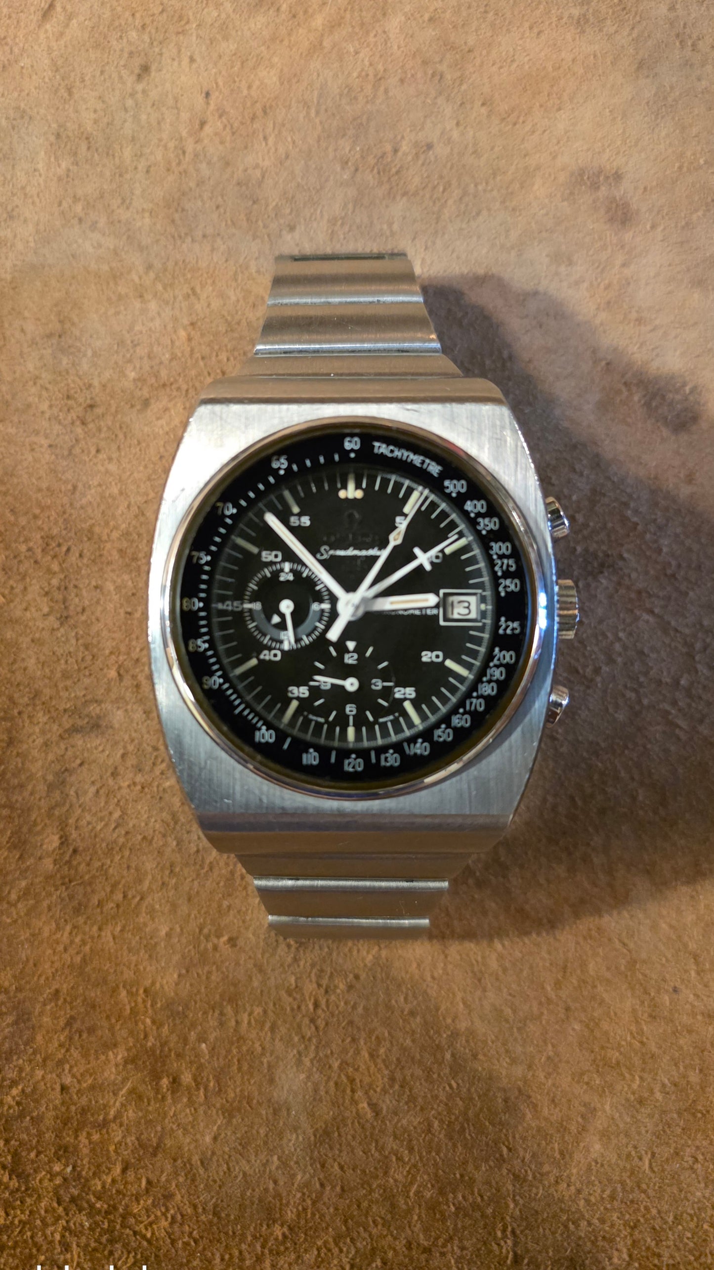 Omega 125 Chronograph watch from 1973