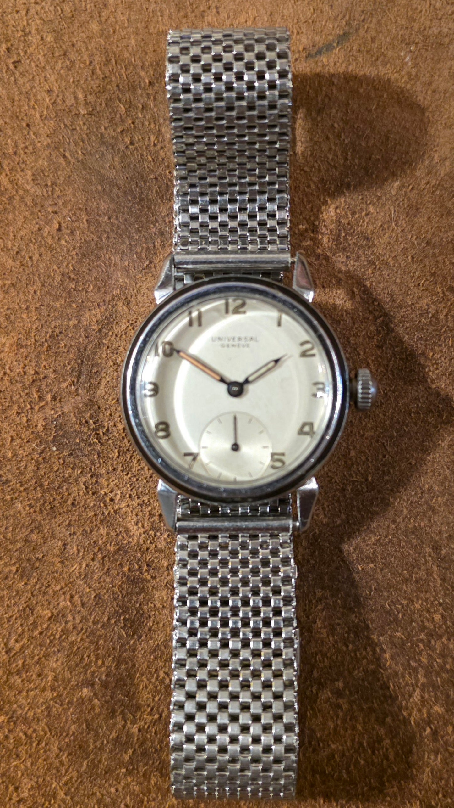 Universal Geneve watch from the 1950s