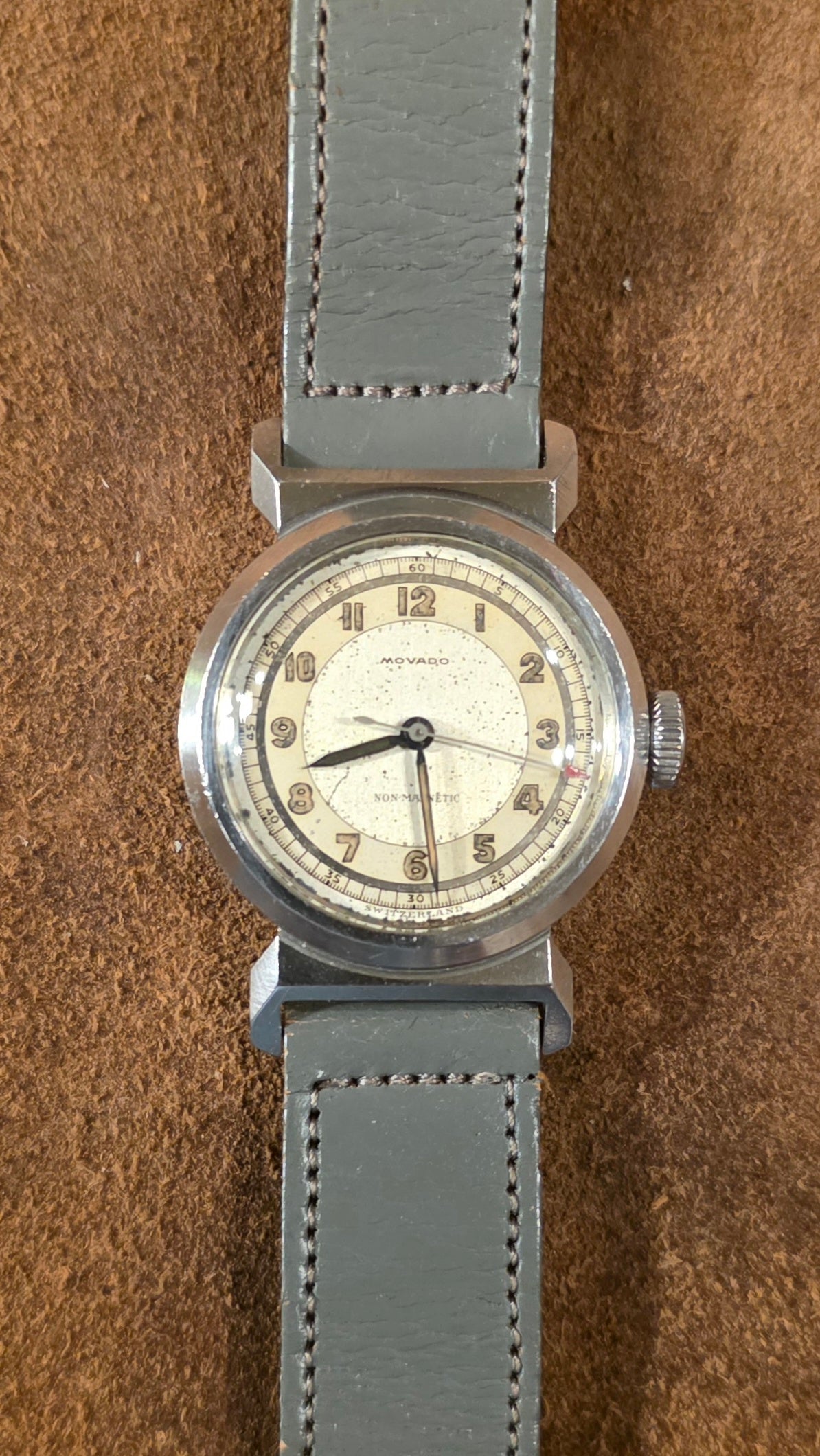 Movado Acvatic watch from the 1940s