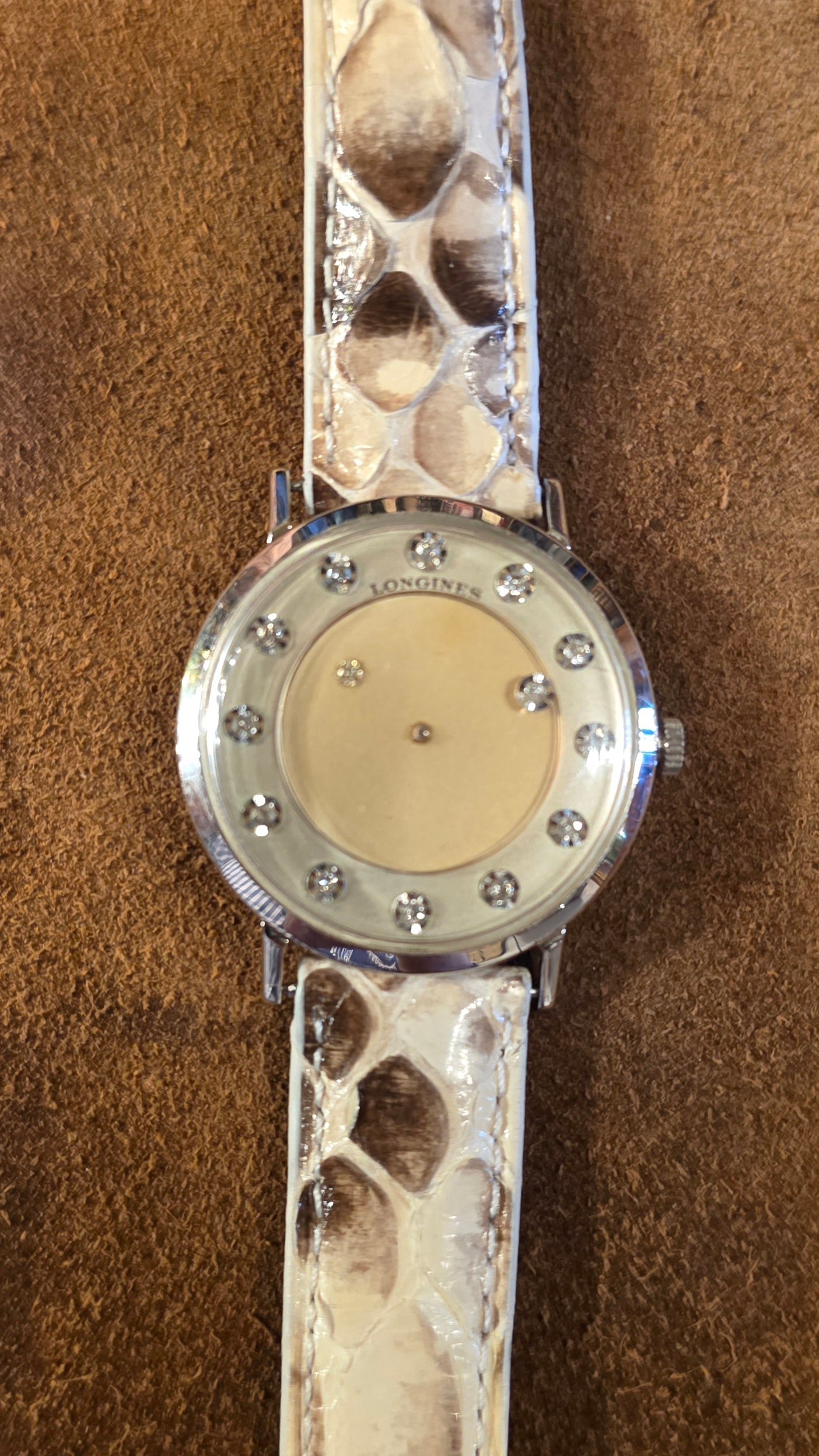 Longines Mystery dial watch from the 1960s