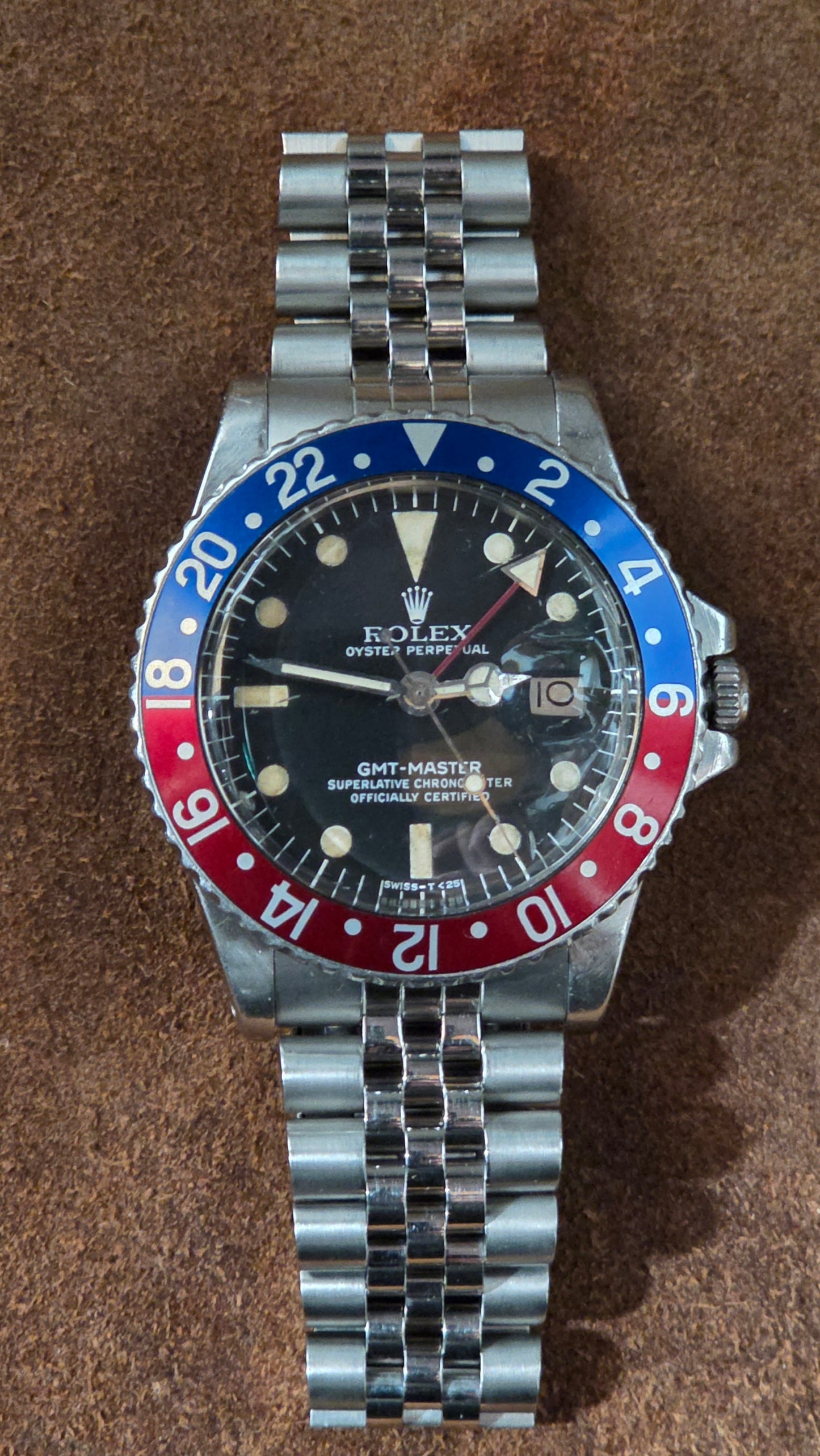 Rolex gmt 1675 watch from 1978