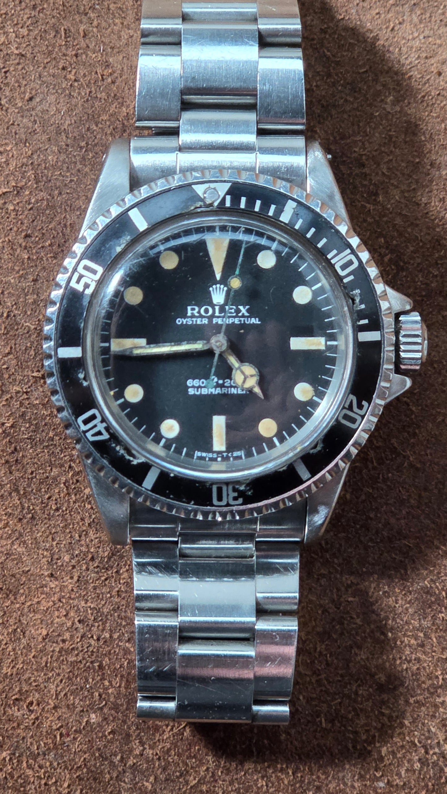 Rolex Submariner 5513 watch from 1969