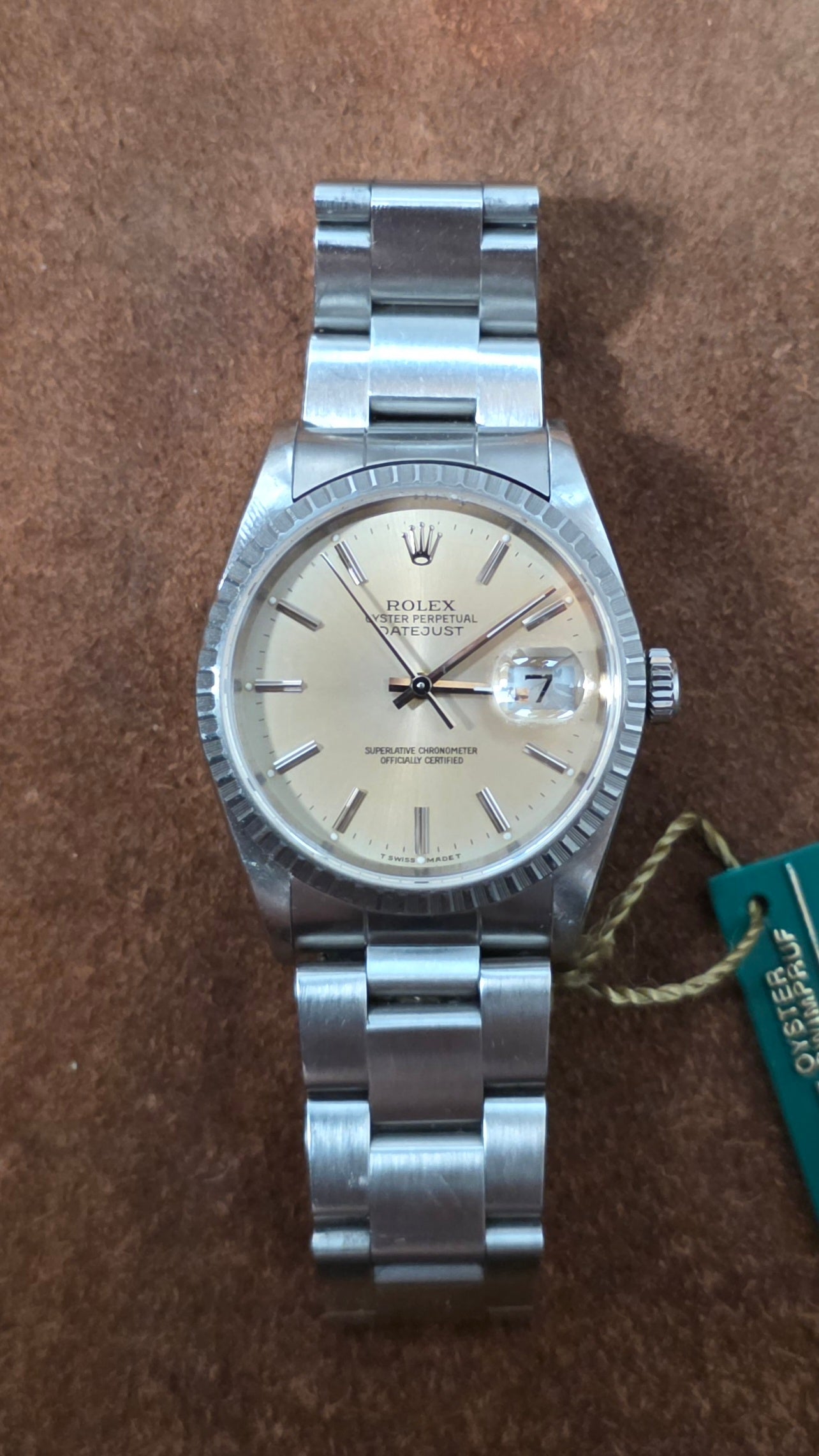 Rolex 16220 Datejust watch from 1991