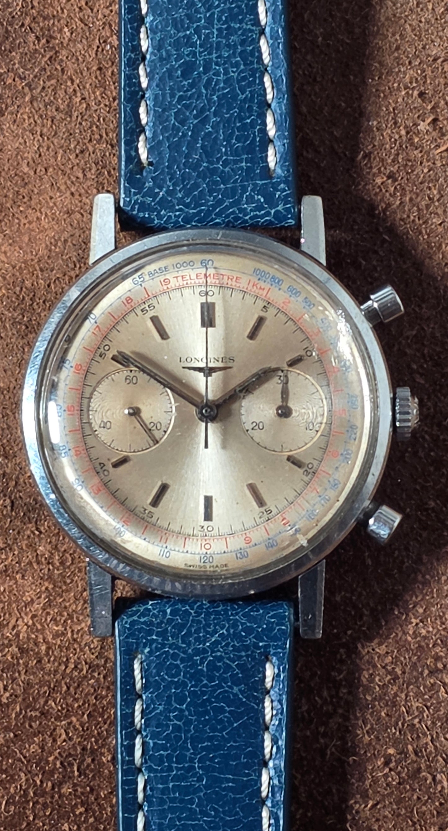 Longines 30CH Chronograph 7413 watch from the 1960s