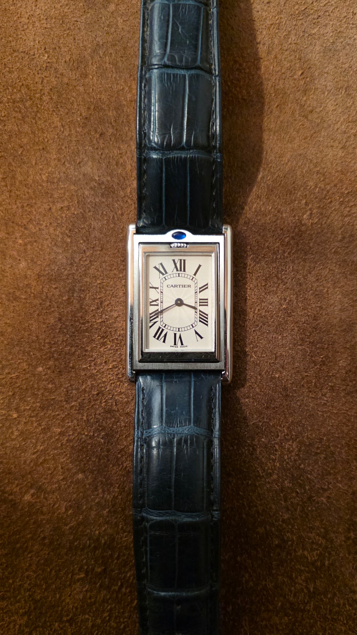 Cartier Basculante 2390 watch from the 2000s