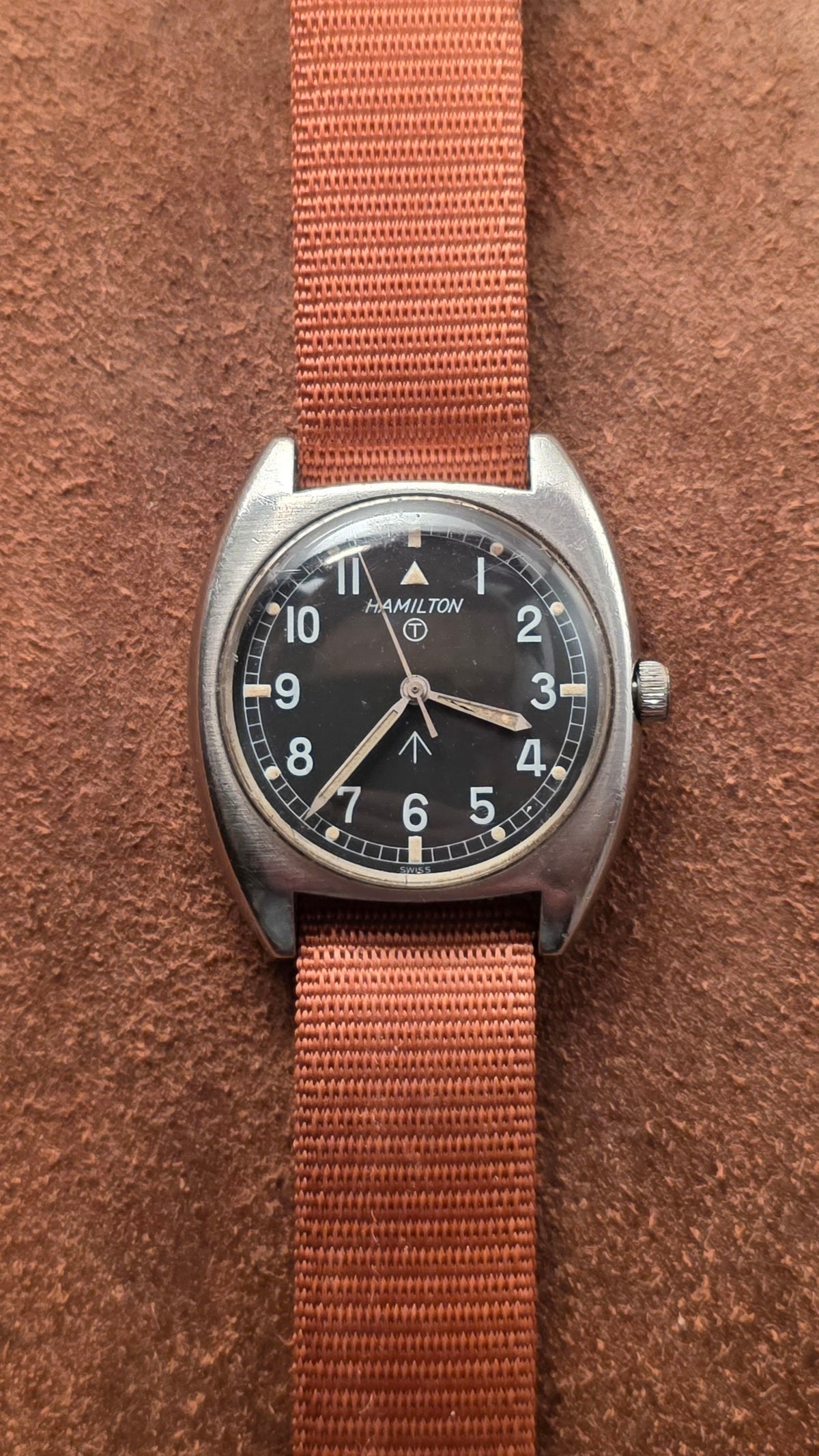 Hamilton RAF British Military W10 watch from 1973