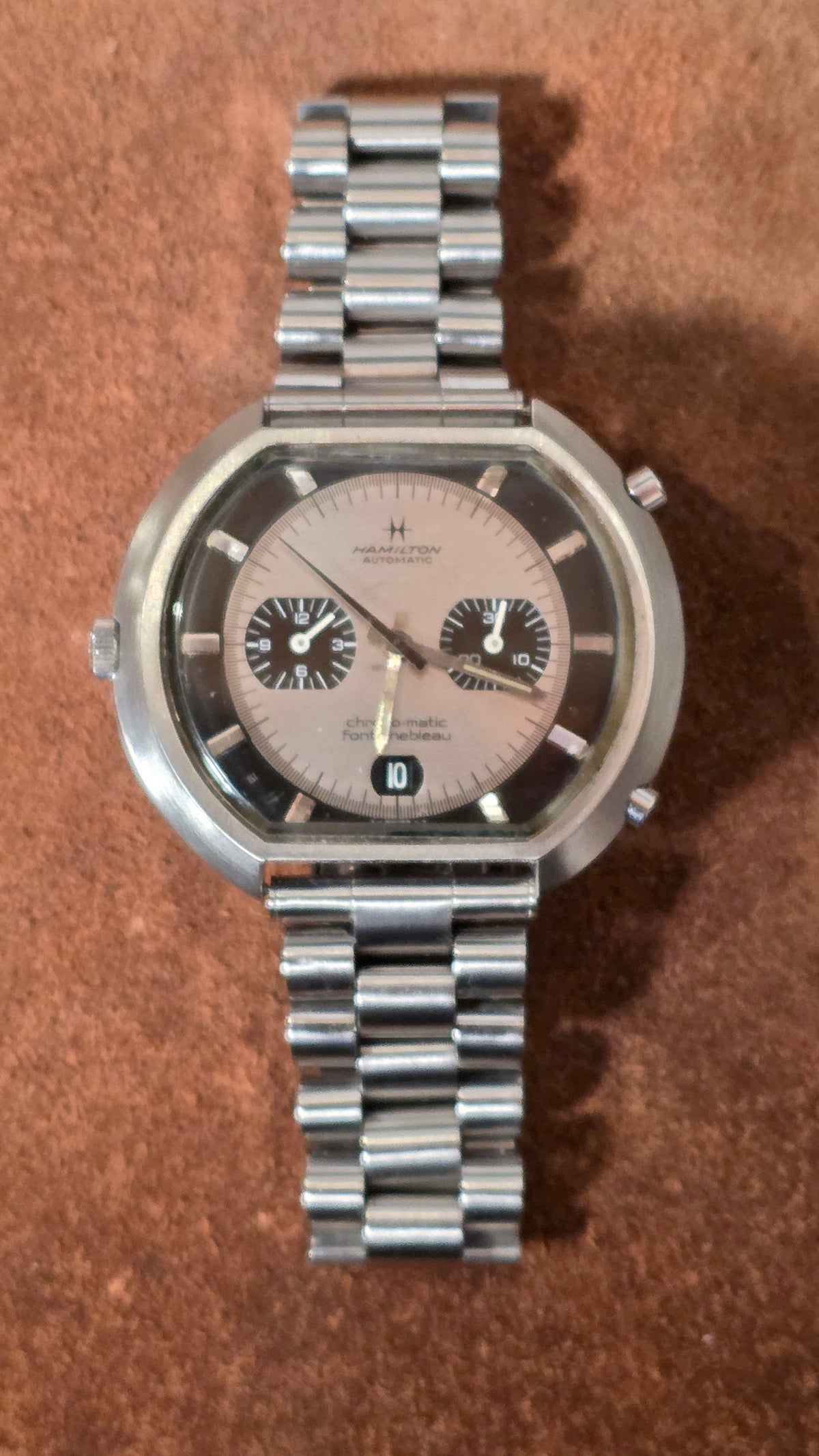 Hamilton Chronomatic Fountainebleau watch from the 1970s