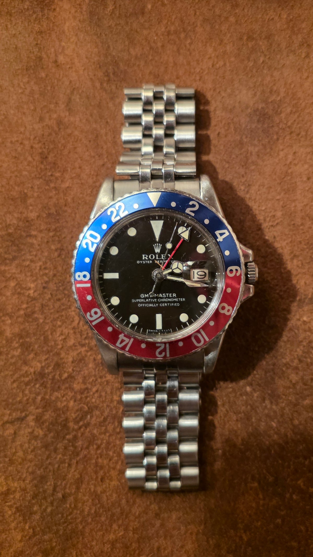 Rolex 1675 Gmt Pepsi watch from 1966