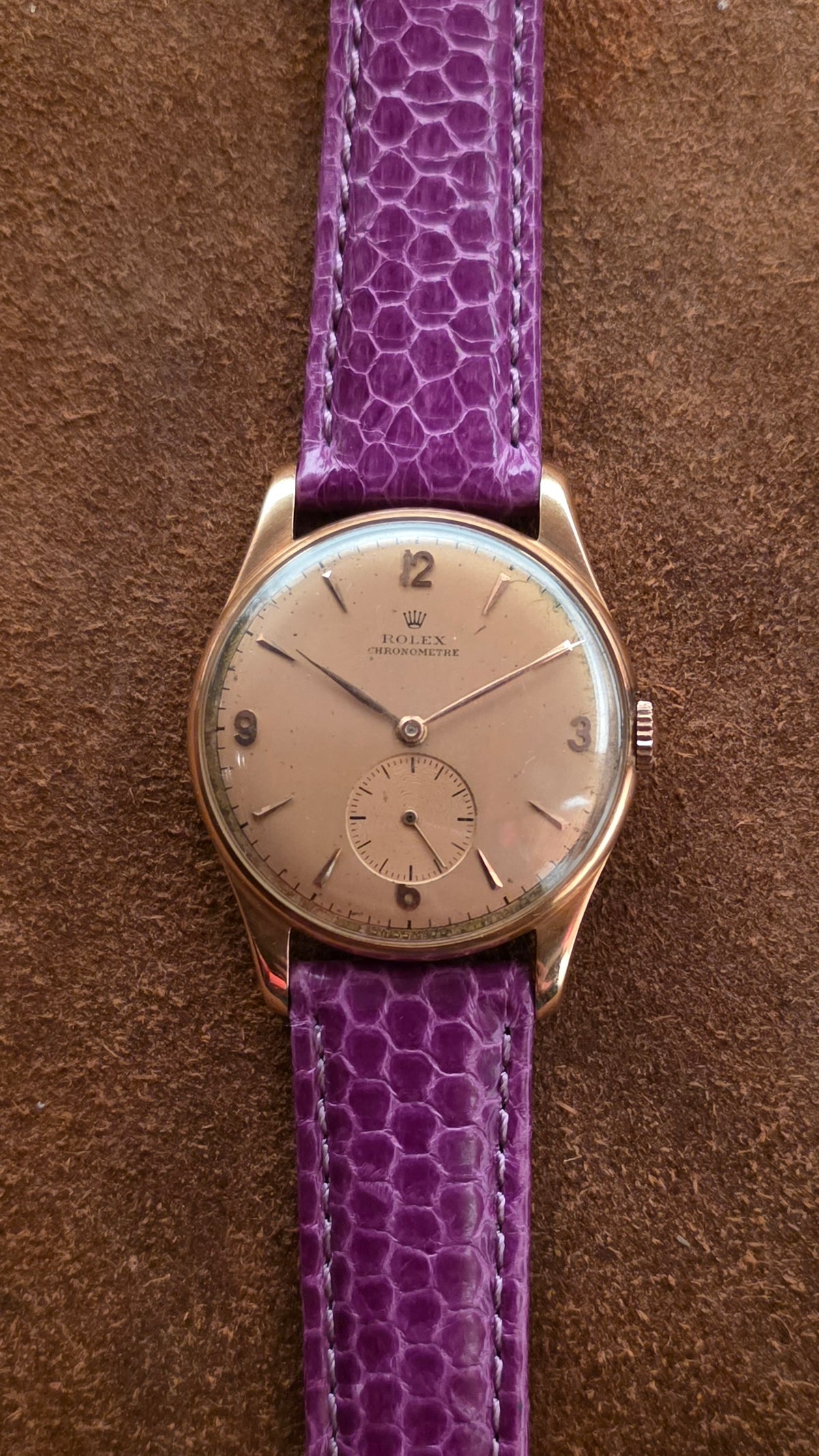 Rolex Chronometer 3540 watch from the 1950s