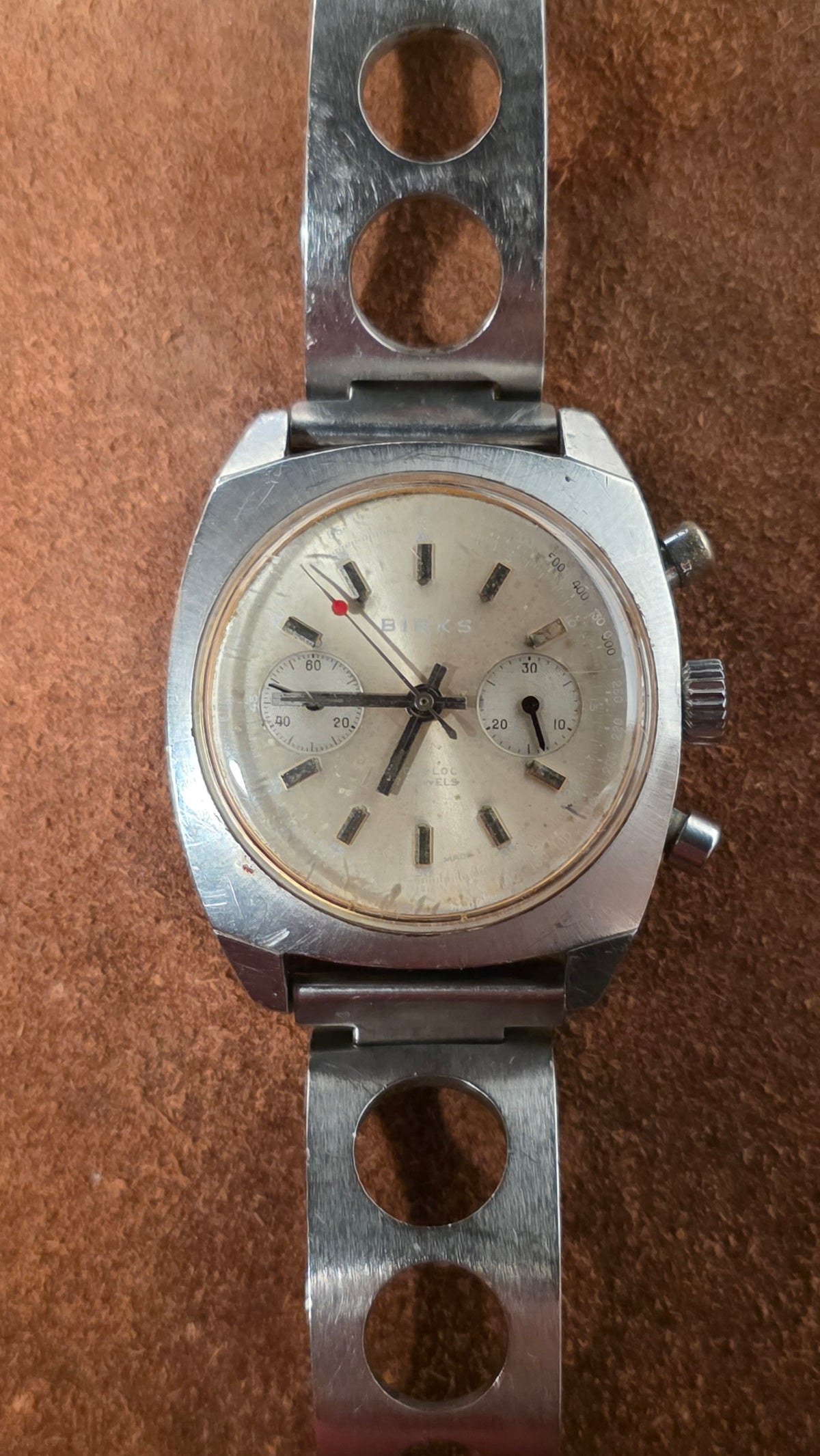 Birks Chronograph watch from the 1970s