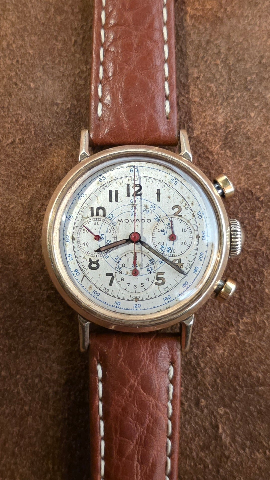 Movado M95 watch from the 1950s