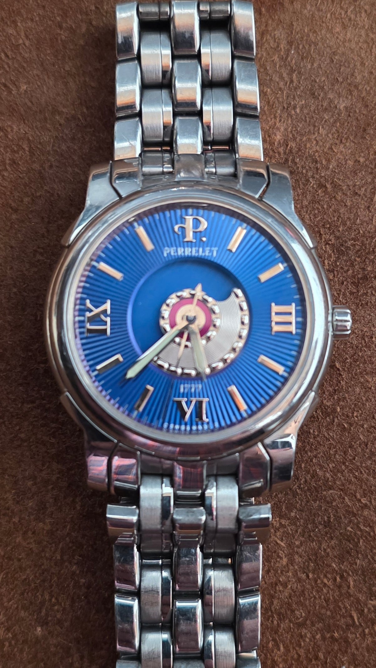 Perrelet Antartica James Cook Limited Edition watch from the early 2000s