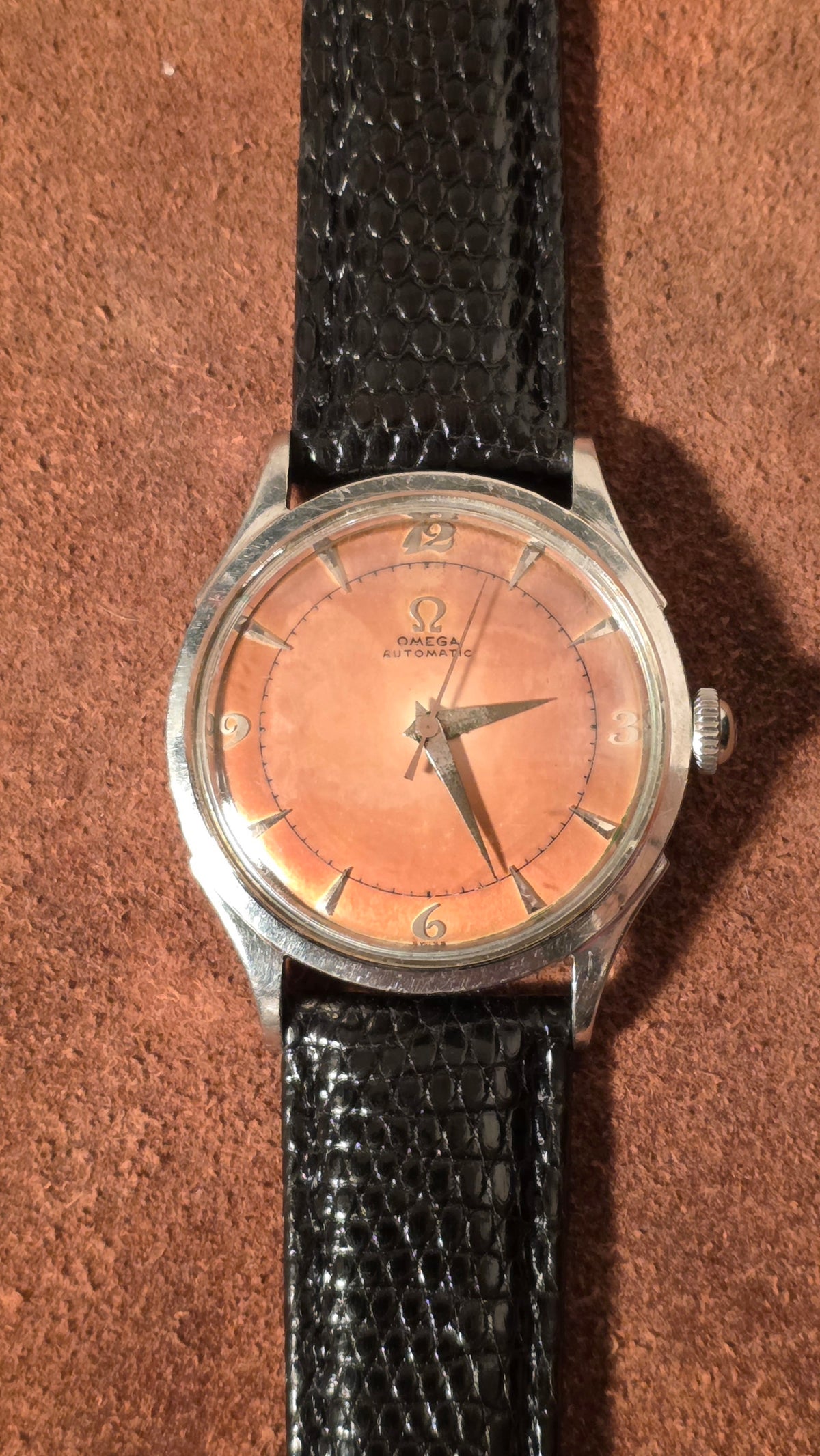 Omega tropical dress watch from the 1950s
