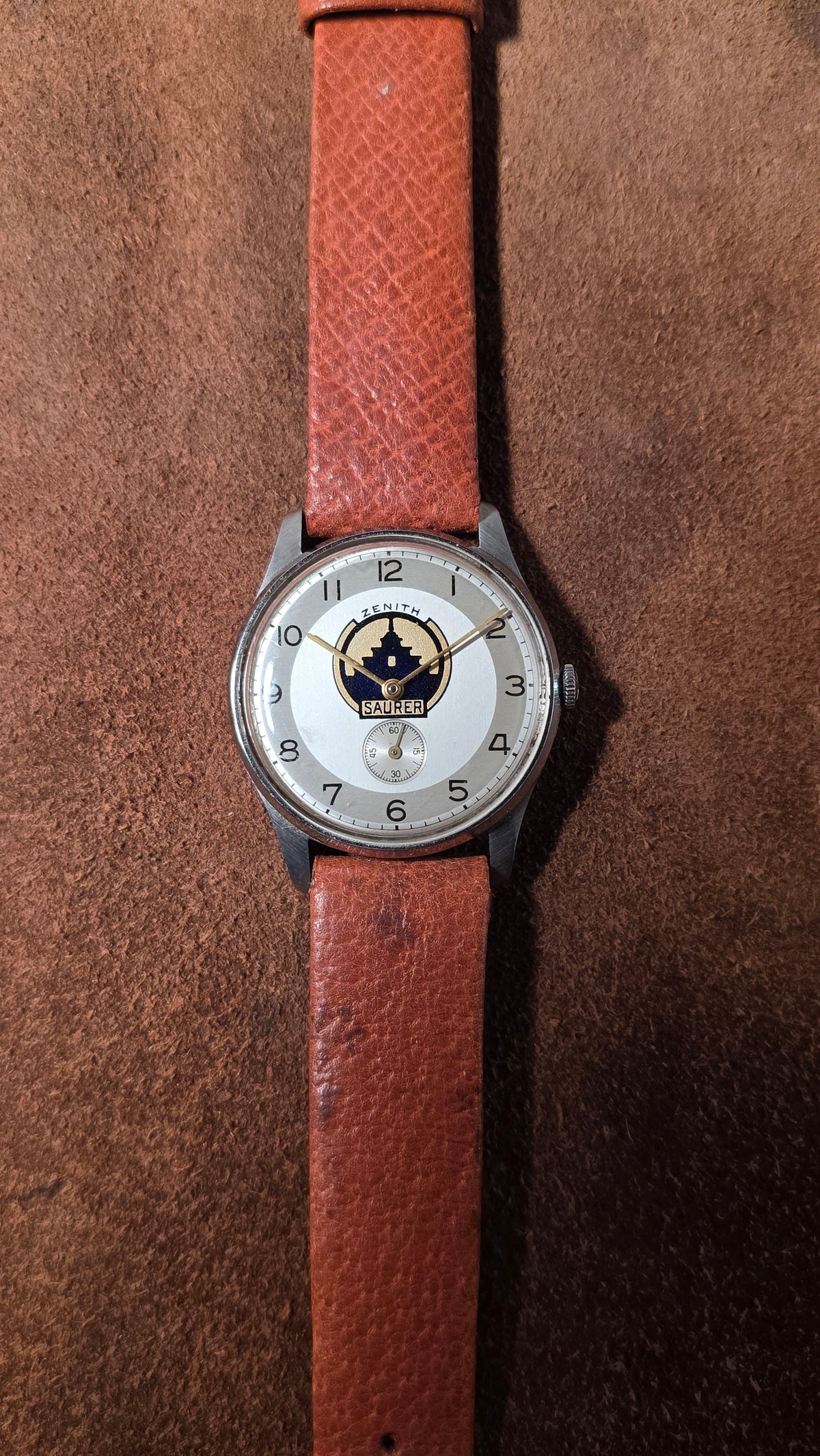 Zenith x Saurer dress watch from the 1950s