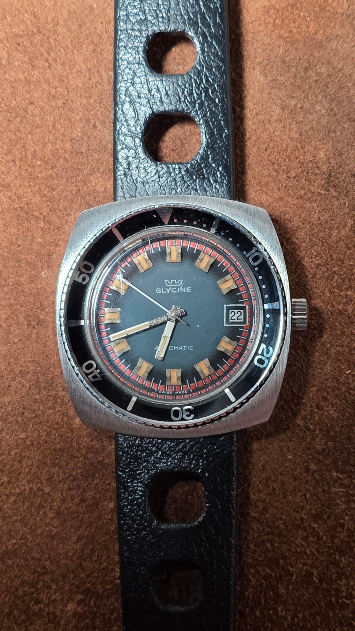 Glycine Divers watch from the 1960s