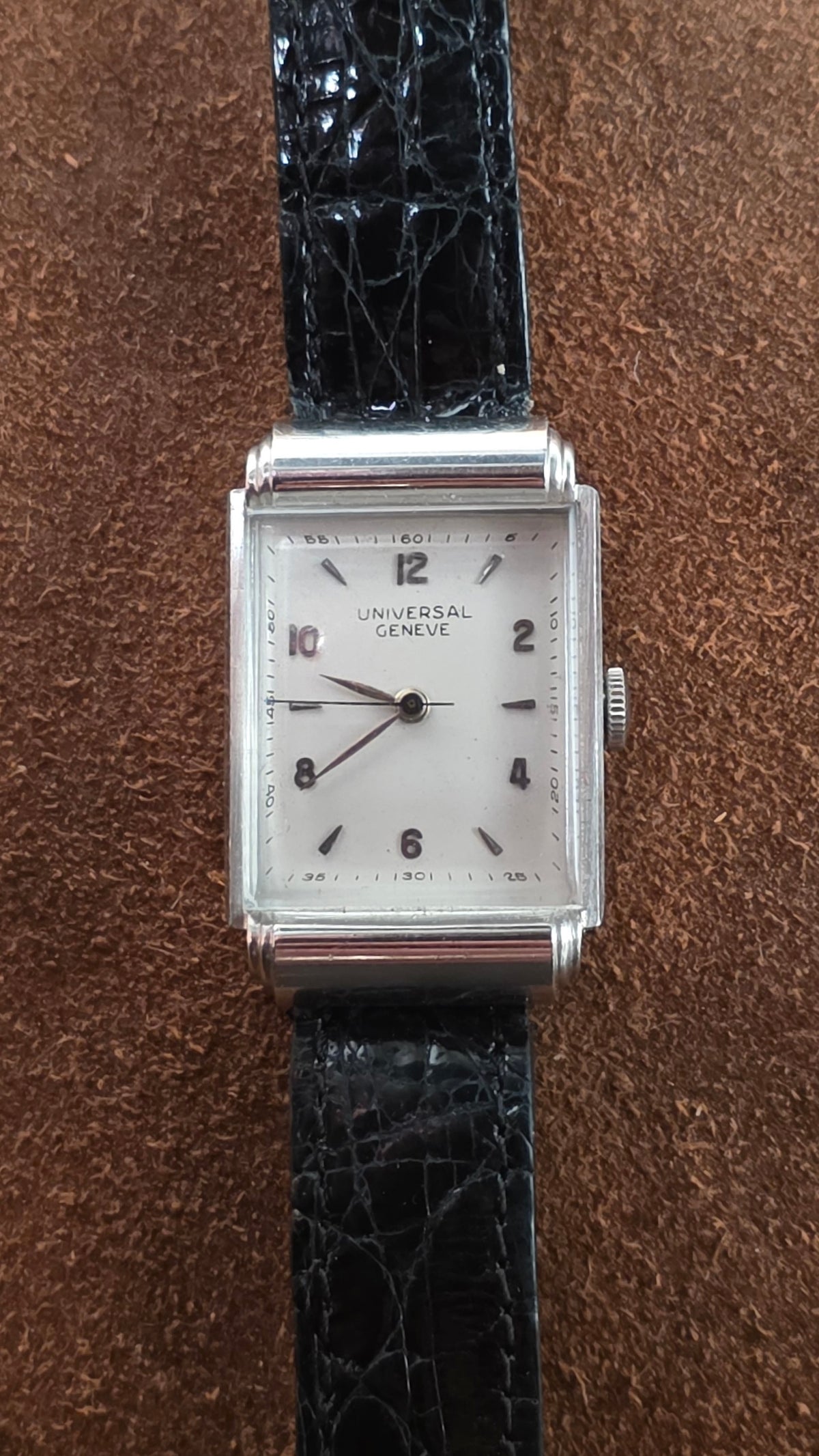 Universal Geneve Tank watch from the 1940s