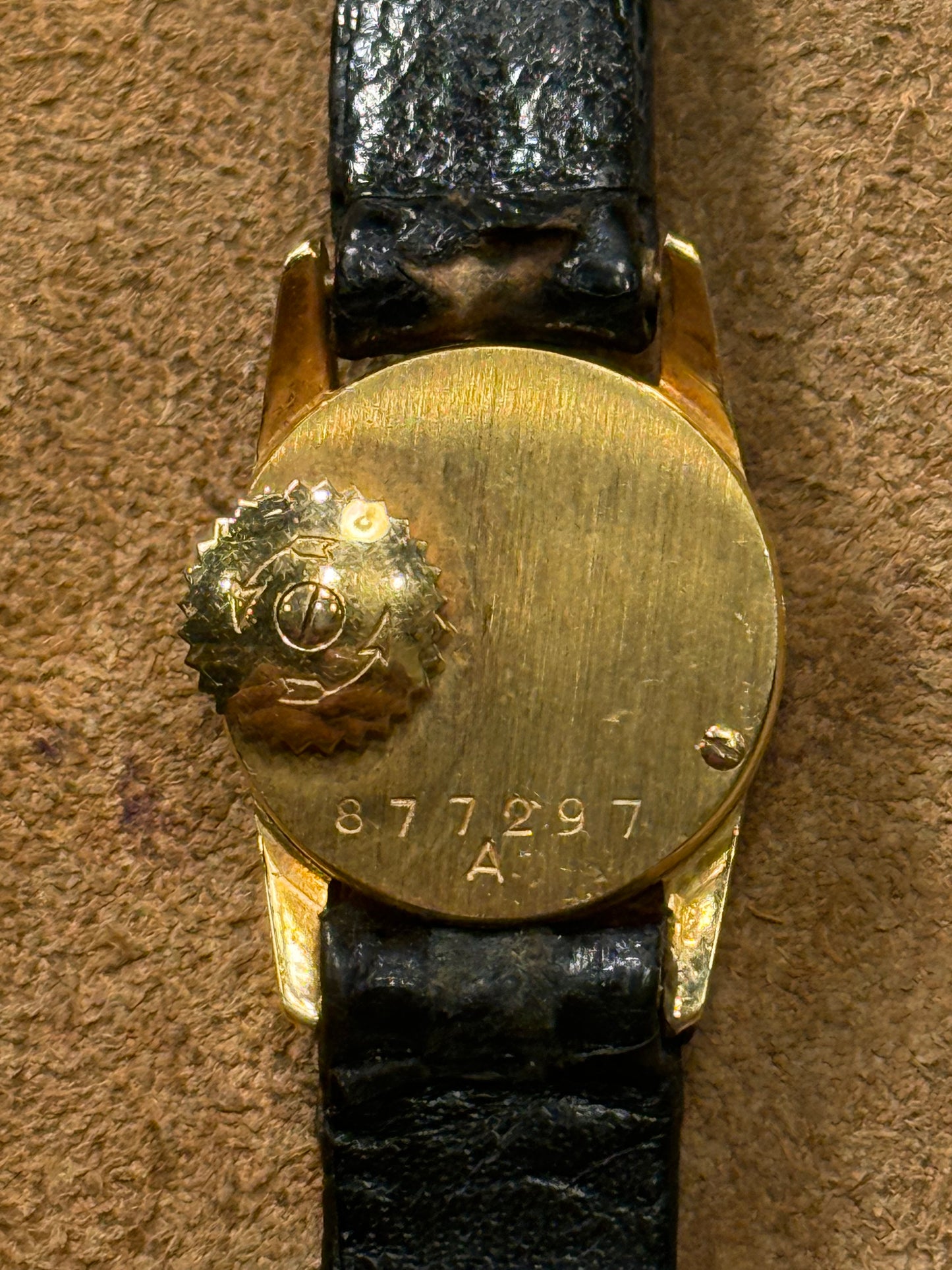 Jaeger Lecoultre new old stock 18kt lady’s Ref 1534 from the 1950s watch.