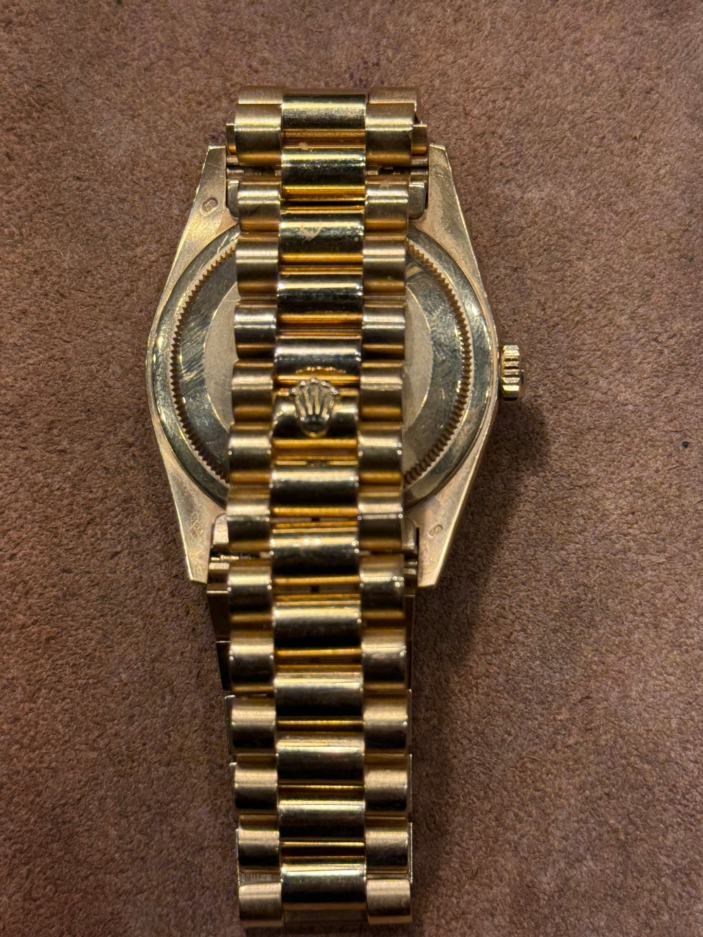 Rolex 18238 Day Date 18k President from 1990 watch.