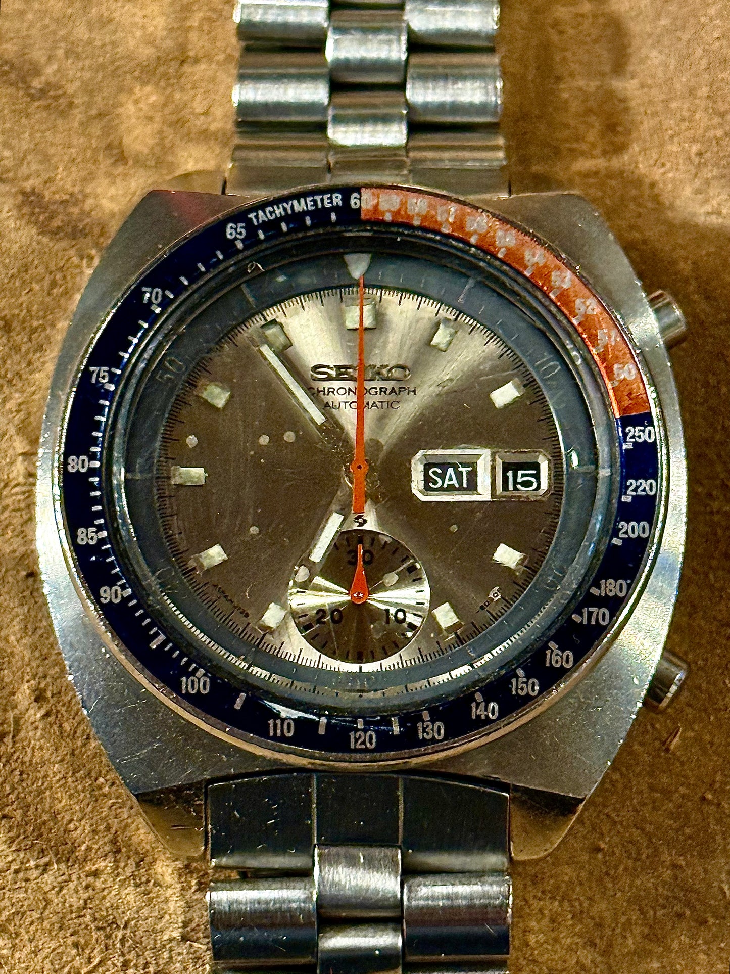 Seiko Pogue watch from the 1970s