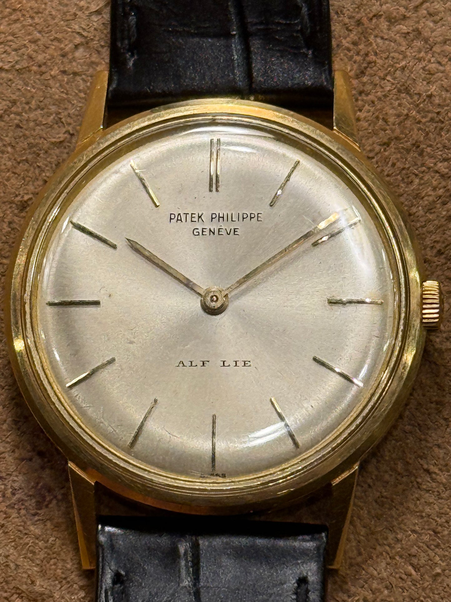 Patek Philippe 3416 in 18k yellow Gold watch from 1960s.