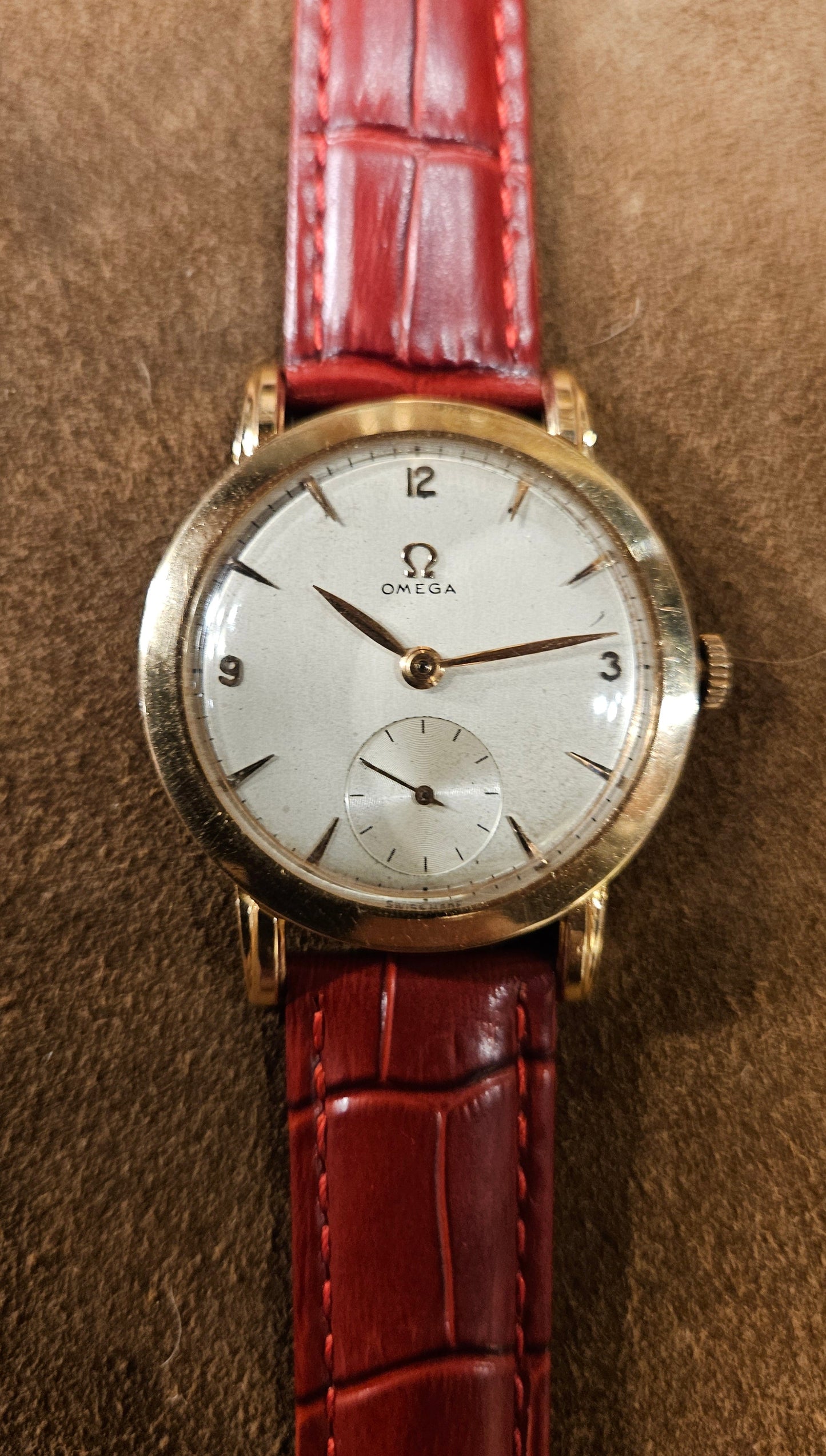 Omega 18kt Pink Gold watch from the 1950s