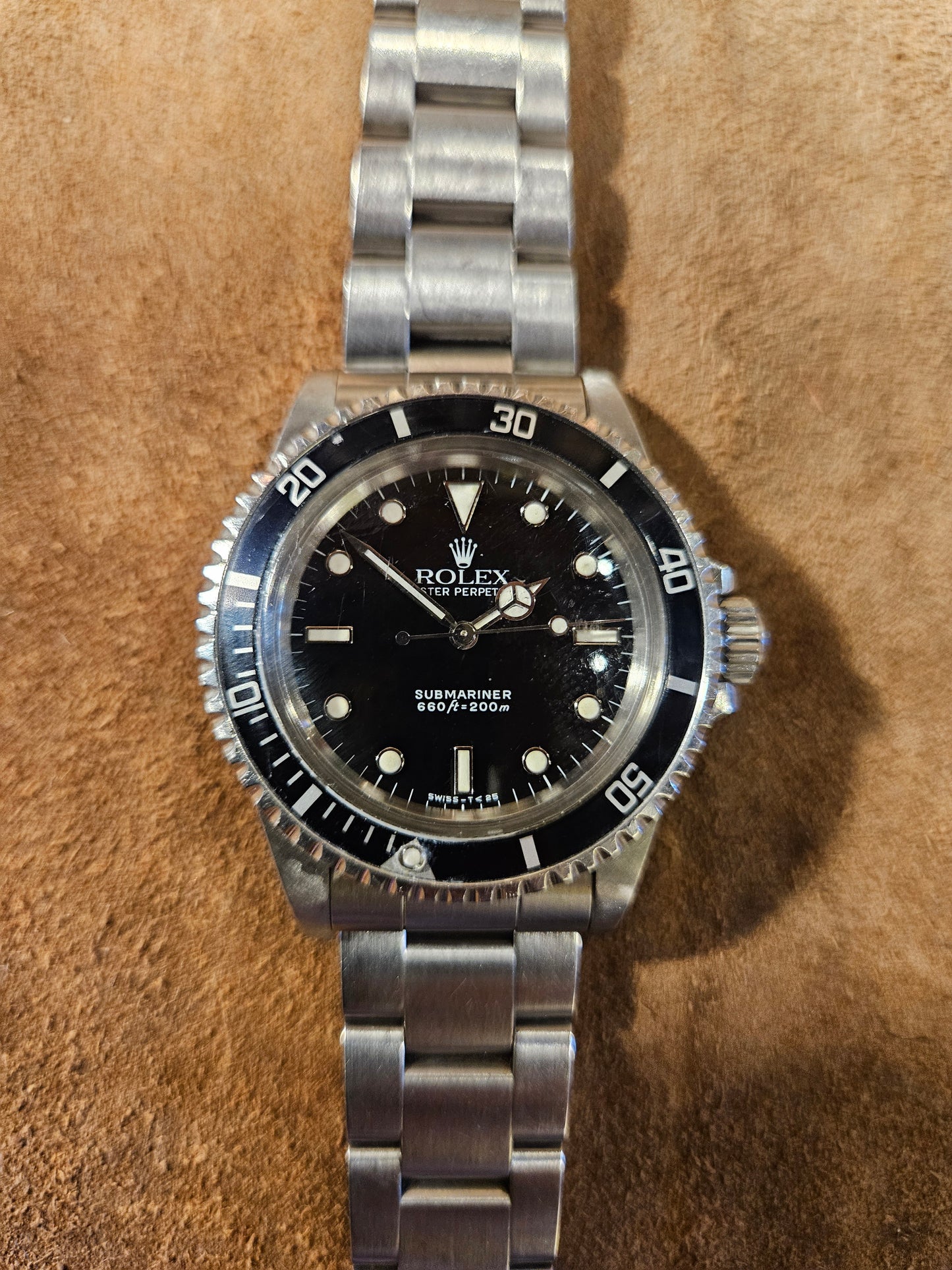 Rolex Submariner 5513 from 1989 watch in stainless steel