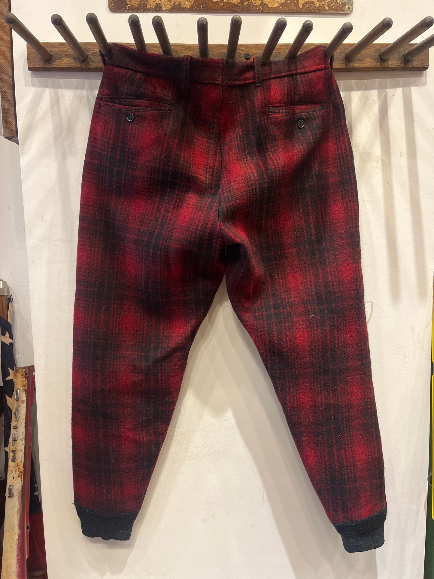 H.W. Carter & Sons 100% Wool Flannel Trouser