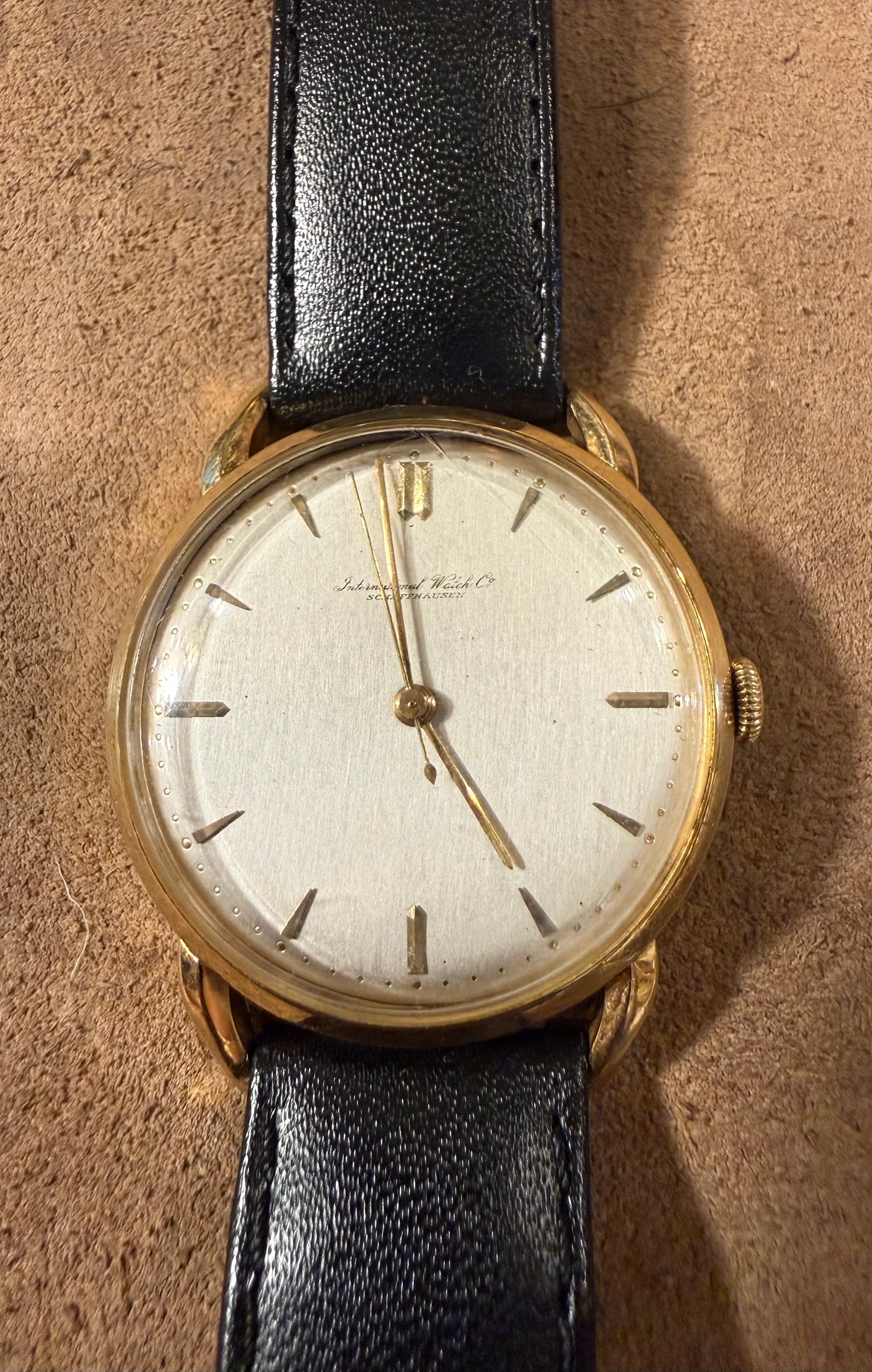 IWC 18kt dress watch from the 1950s.